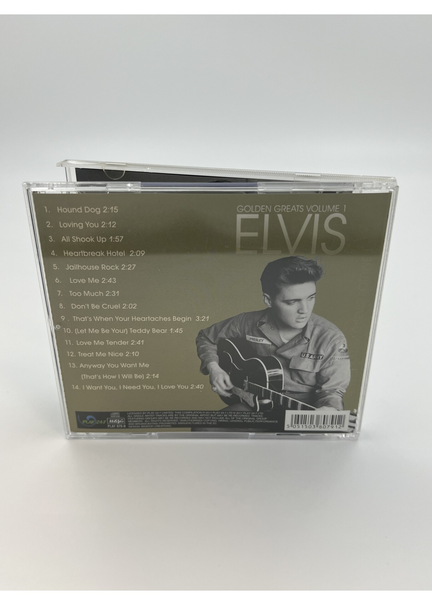 CD Elvis Golden Greats Volume 1 CD