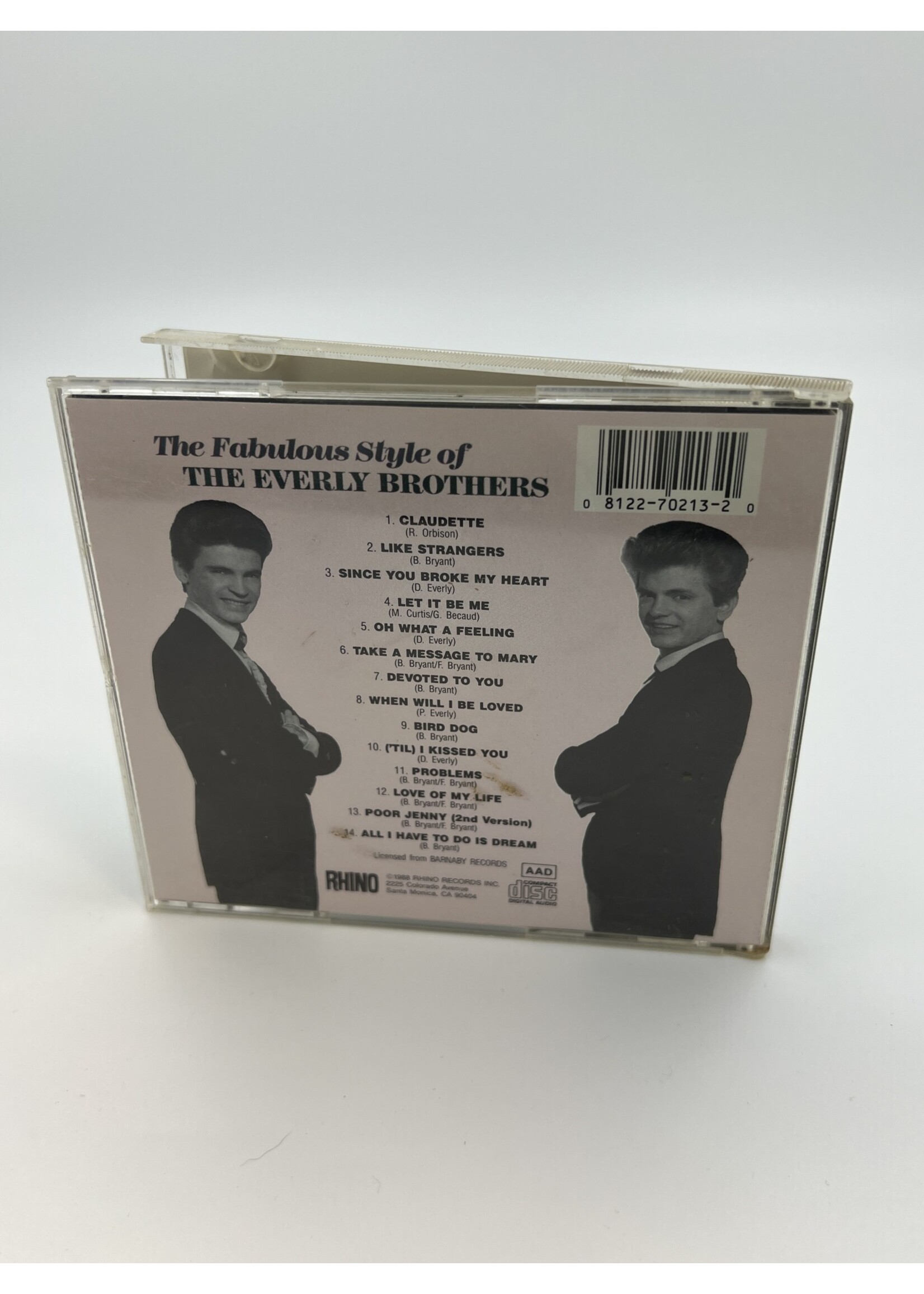 CD The Fabulous Style Of The Everly Brothers CD