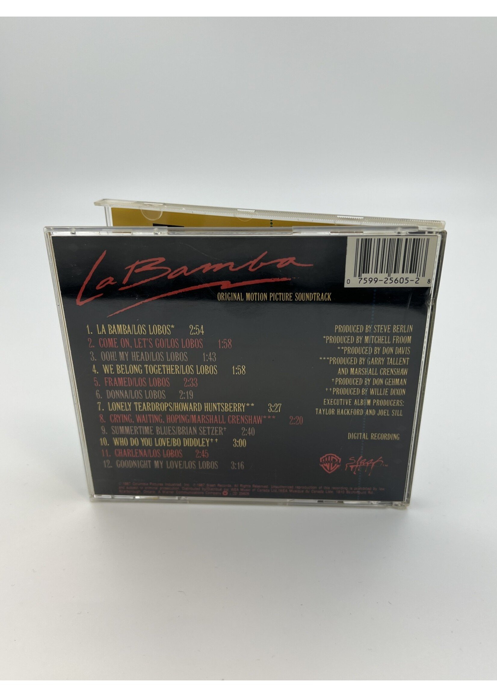 CD La Bamba Motion Picture Soundtrack CD