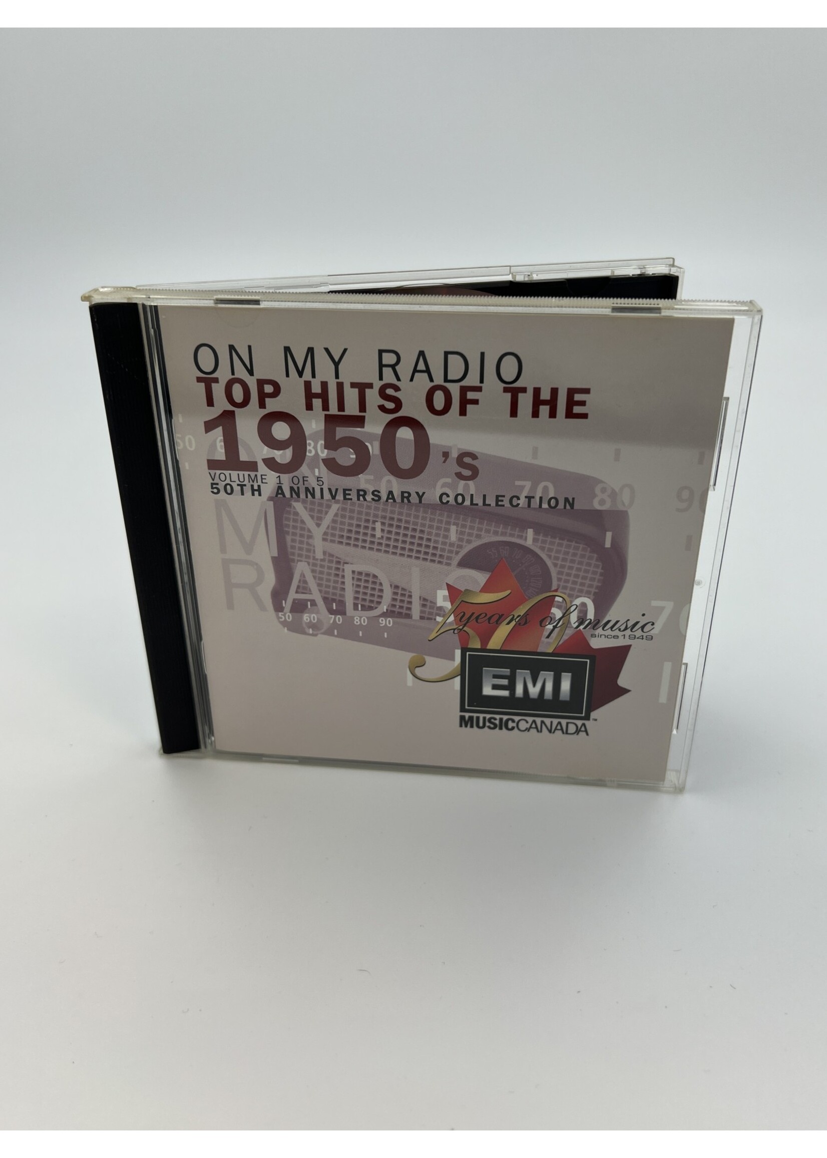 CD On My Radio Top Hits Of The 1950s Volume 1 50th Anniversary Collection CD