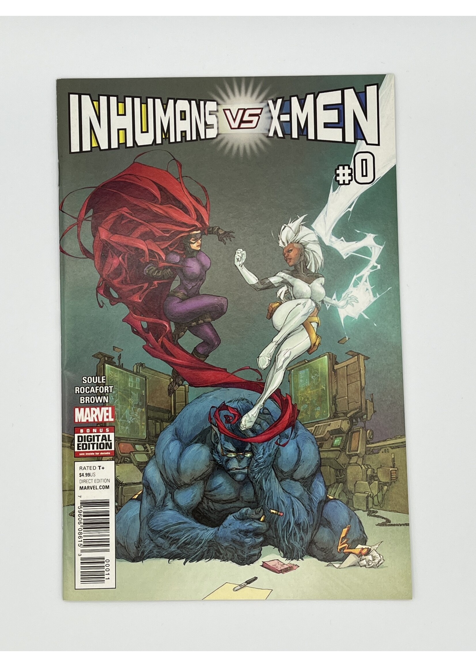 Marvel INHUMANS VS X-MEN #0 January 2017