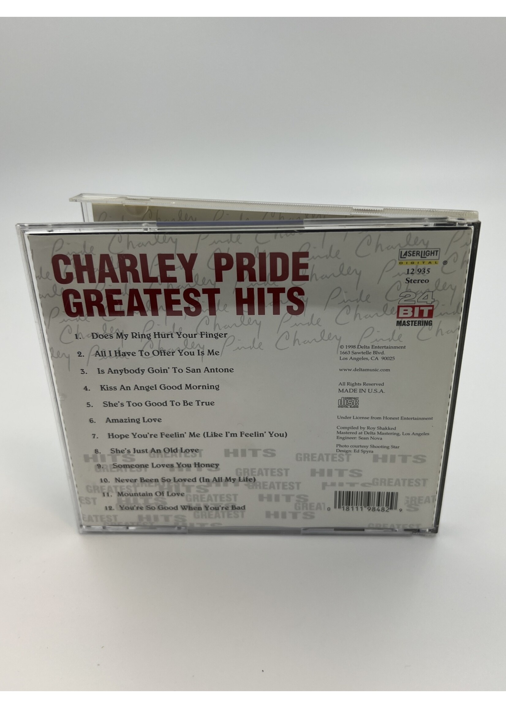 CD Charlie Pride Greatest Hits CD