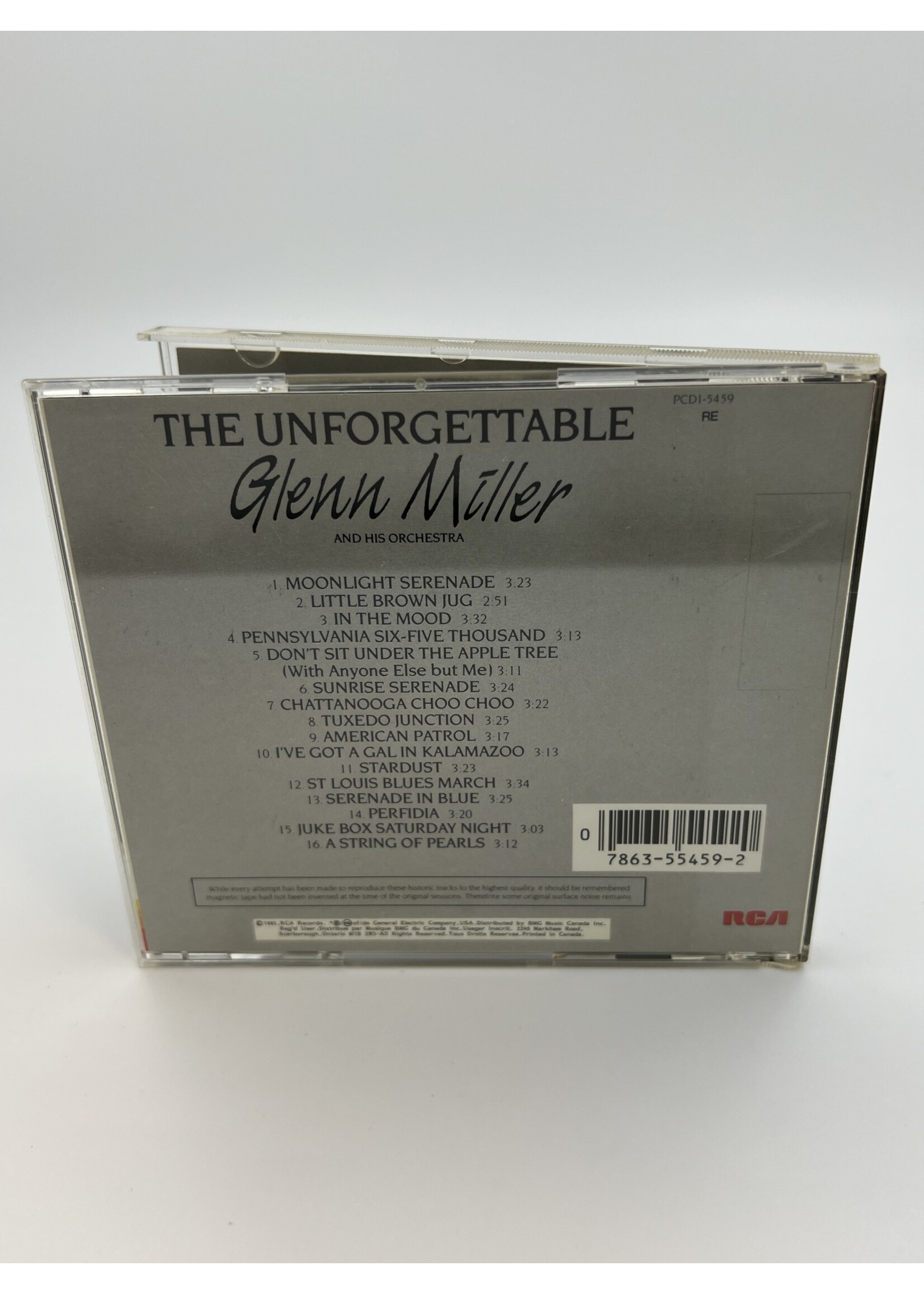CD Glenn Miller The Unforgettable CD