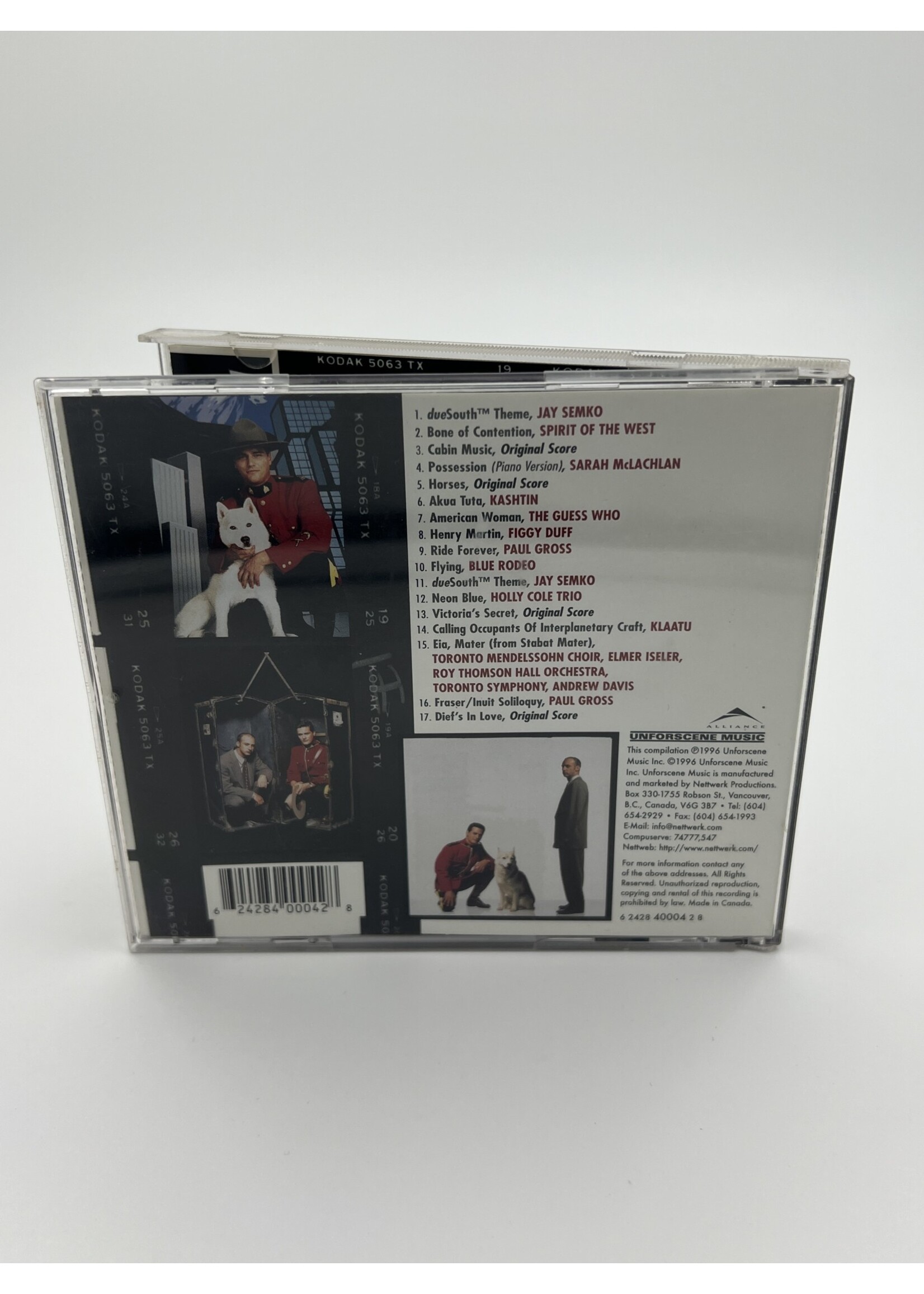 CD Due South Original Television Soundtrack CD