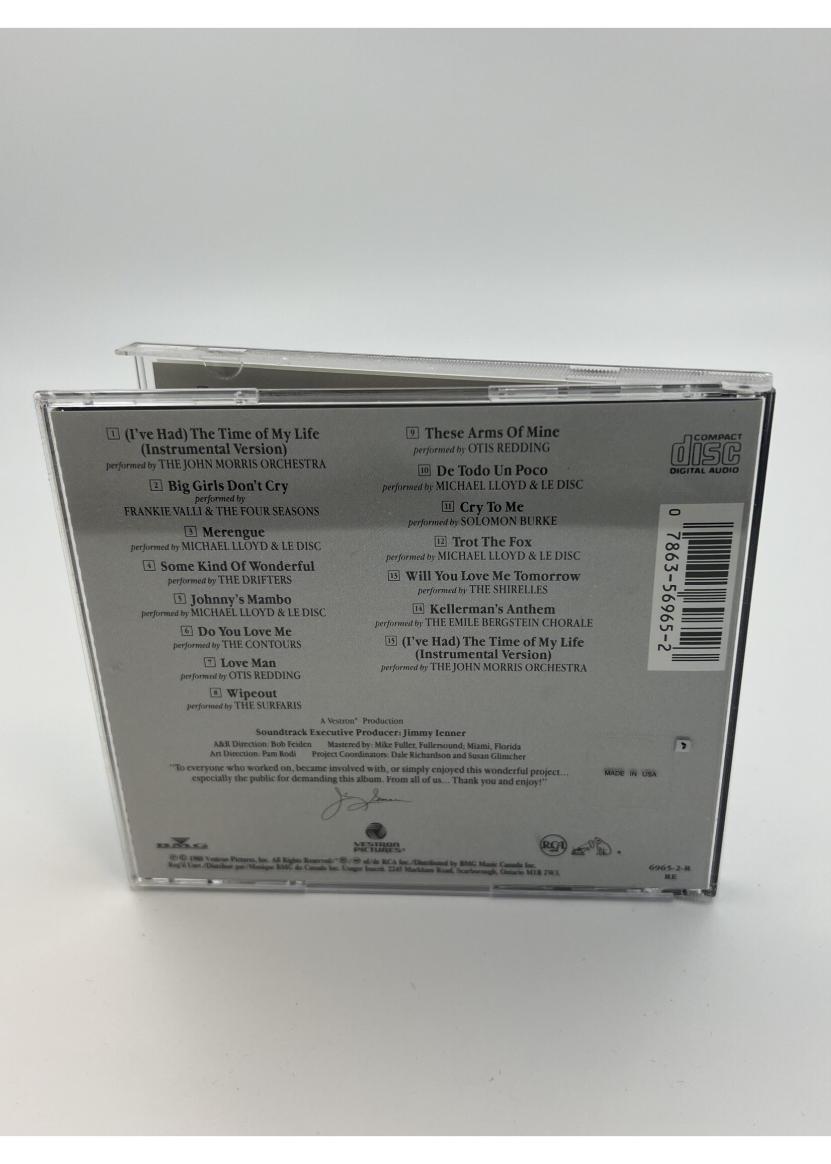 CD More Dirty Dancing More Original Music From The Hit Motion Picture Dirty Dancing CD