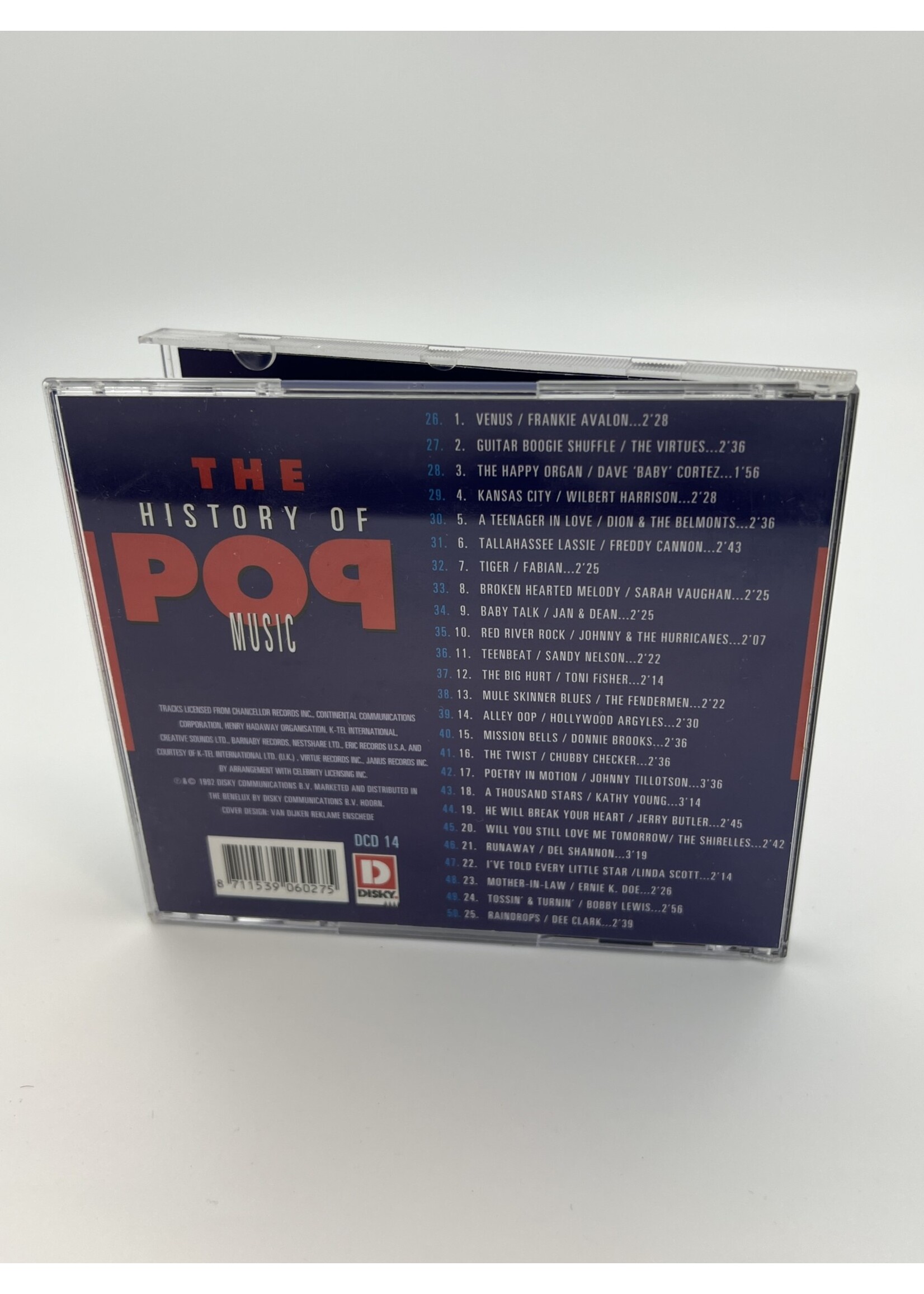 CD History Of Pop Music Volume 2 CD
