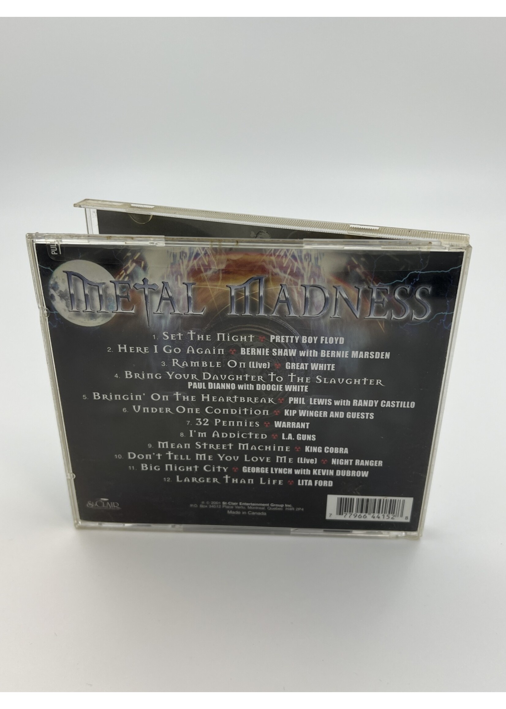 CD Metal Madness Various Artists CD