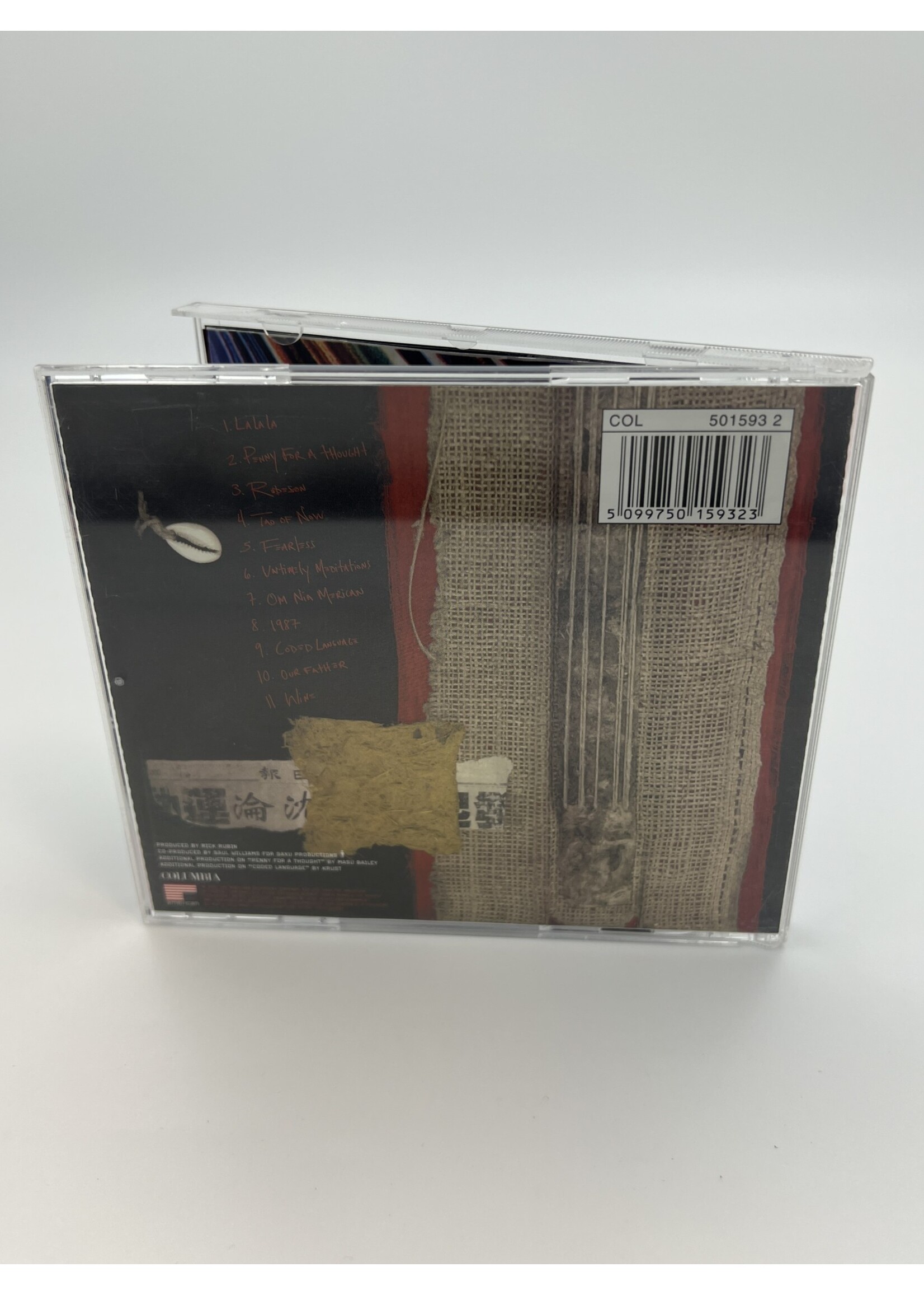 CD Saul Williams Amethyst Rock Star CD