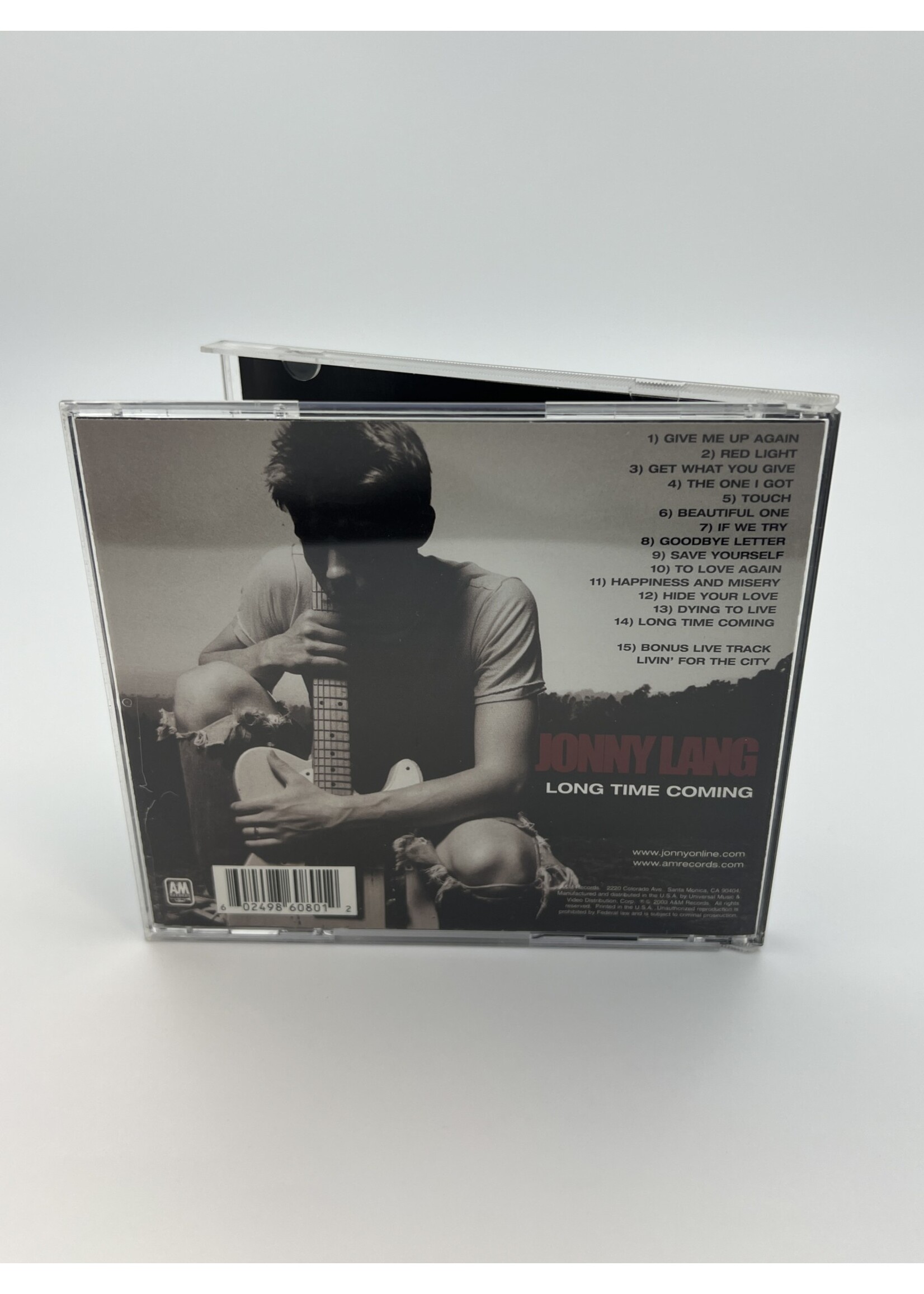 CD Jonny Lang Long Time Coming CD