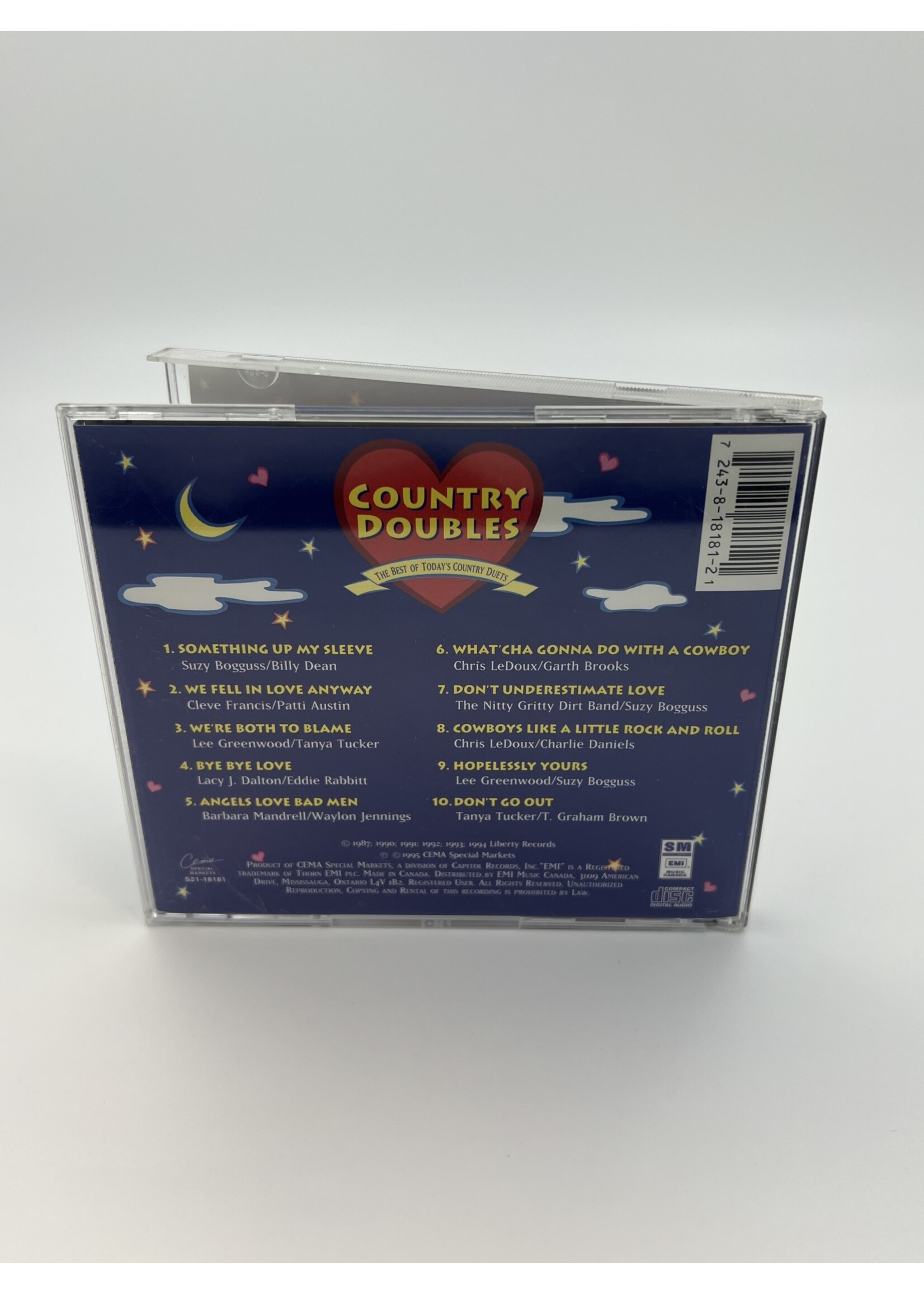 CD Country Doubles The Best Of Todays Country Duets CD