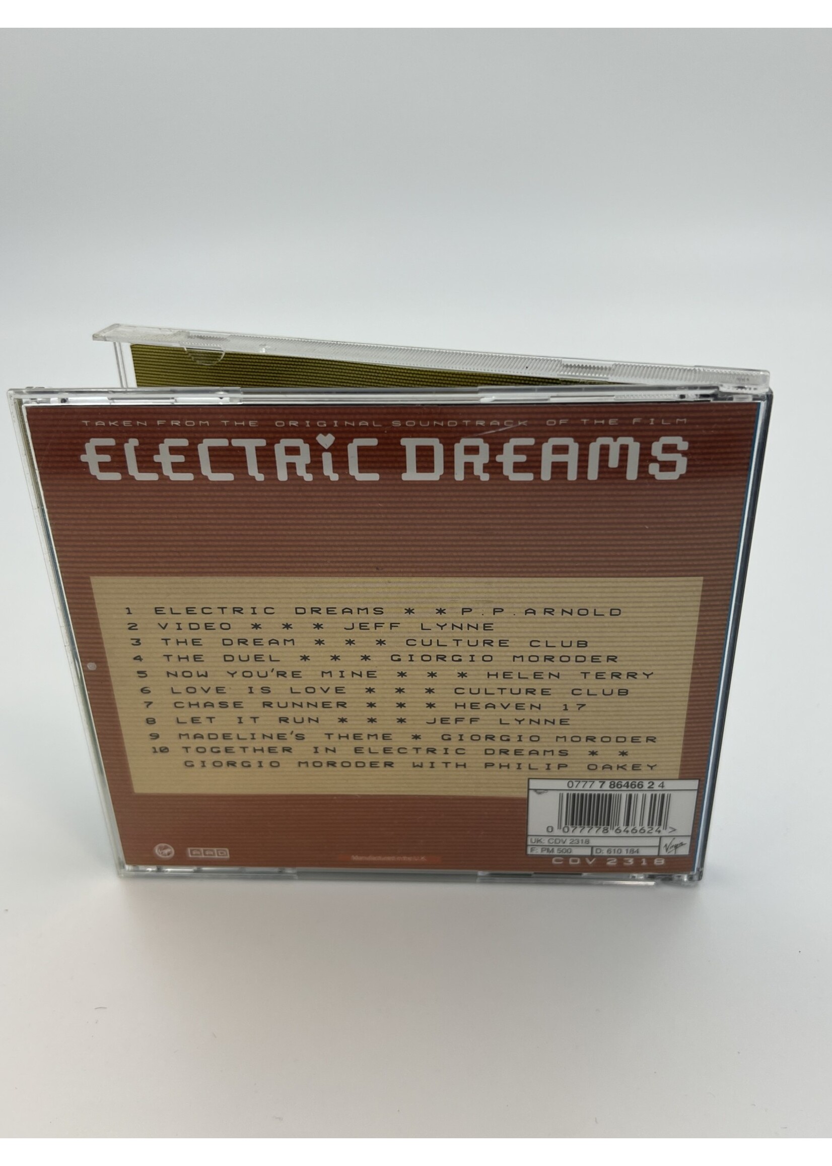 CD Electric Dreams Original Soundtrack CD