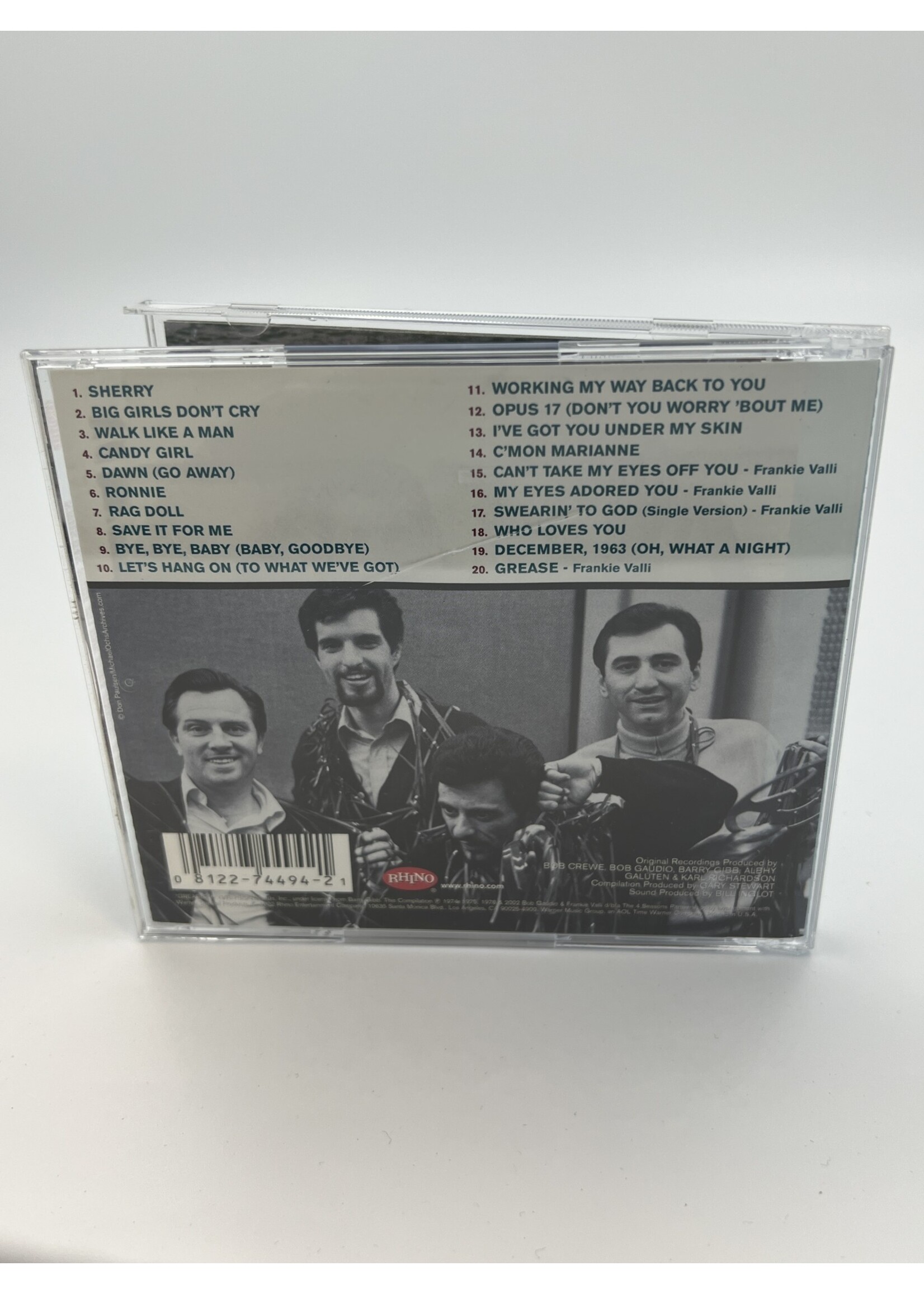 CD The Very Best Of Frankie Valli And The Four Seasons CD