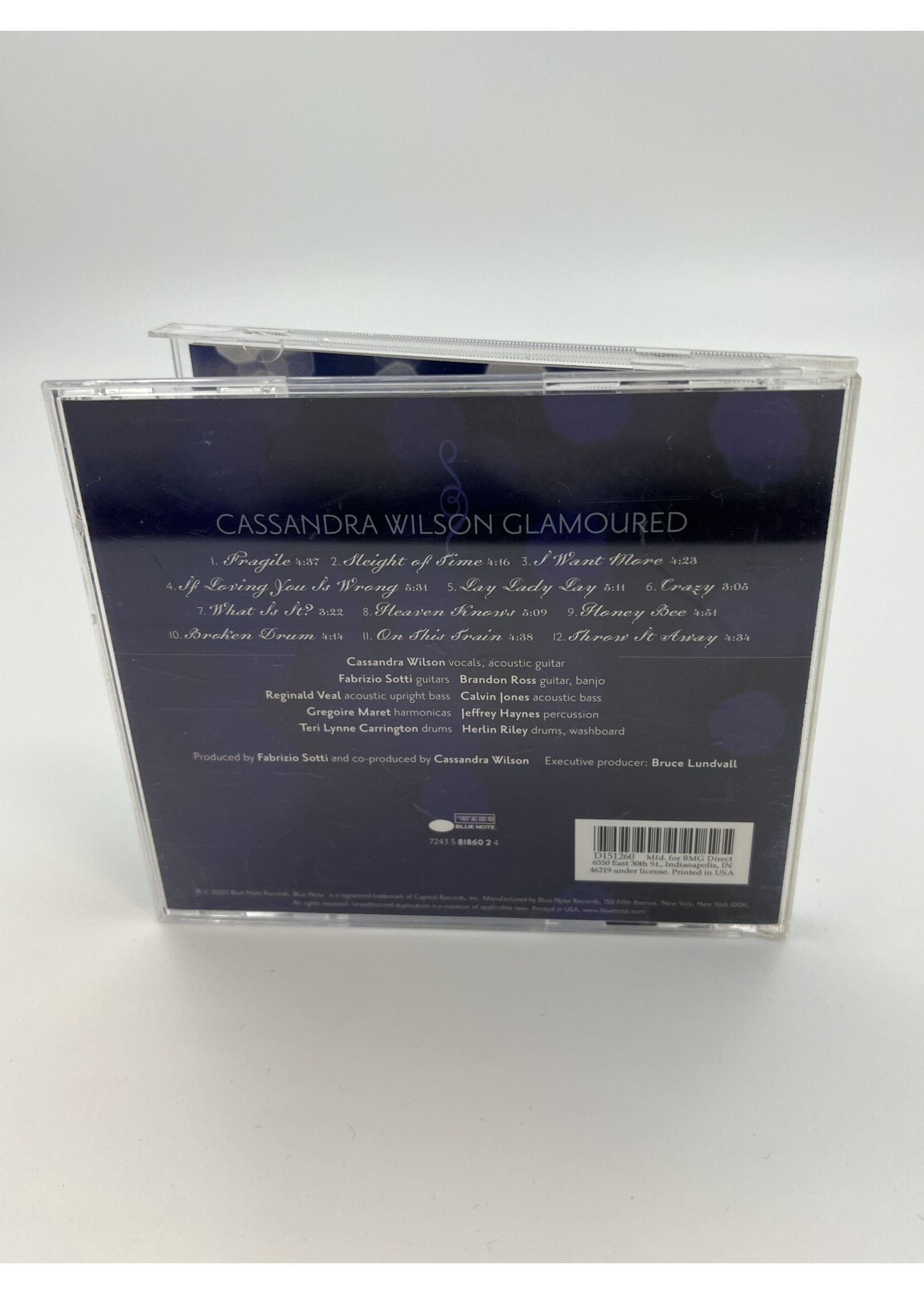 CD Cassandra Wilson Glamoured CD
