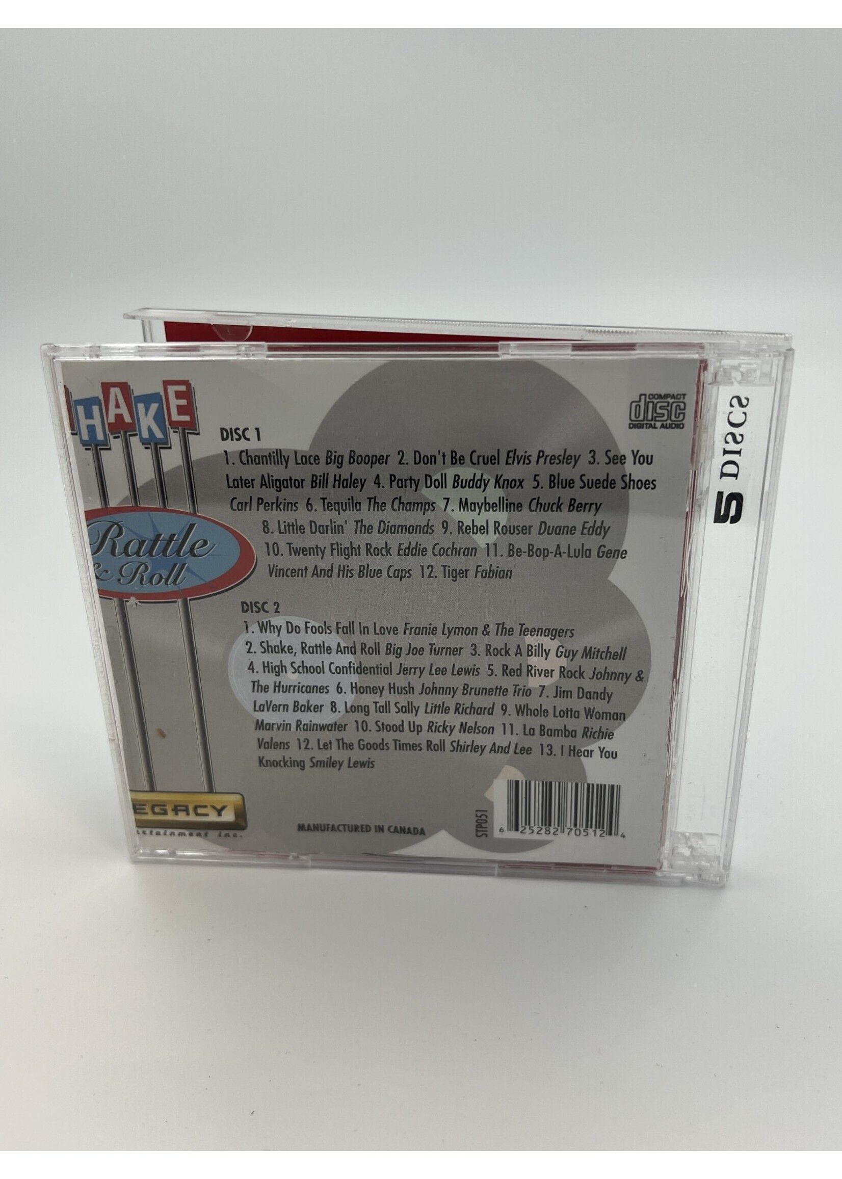 CD Shake Rattle And Roll Various Artist 2 CD