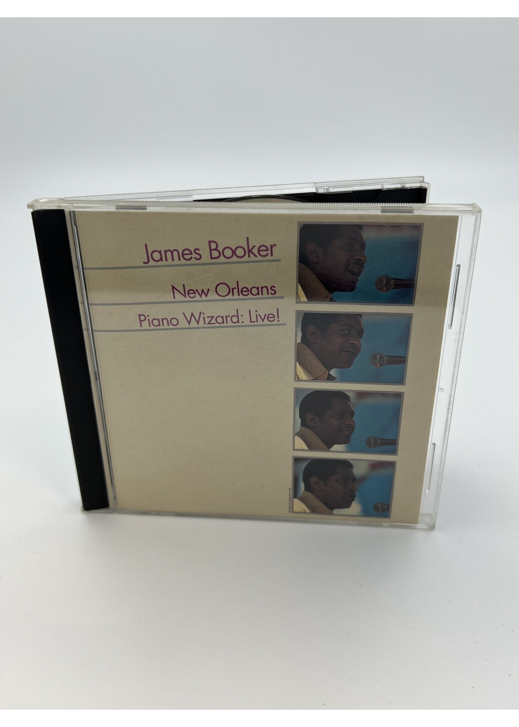 CD James Booker New Orleans Piano Wizard Live CD