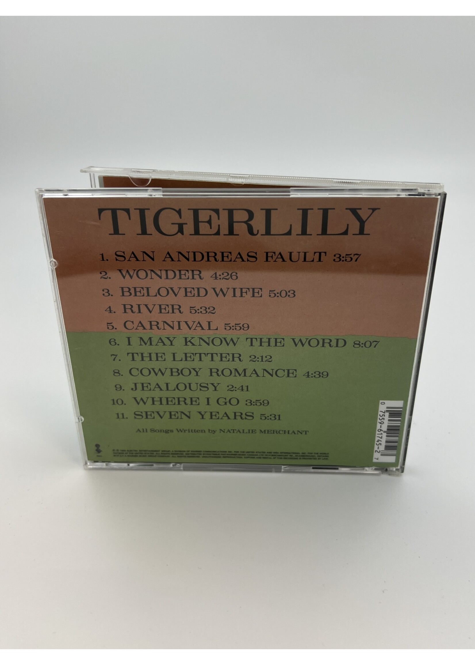 CD Natalie Merchant Tigerlily CD