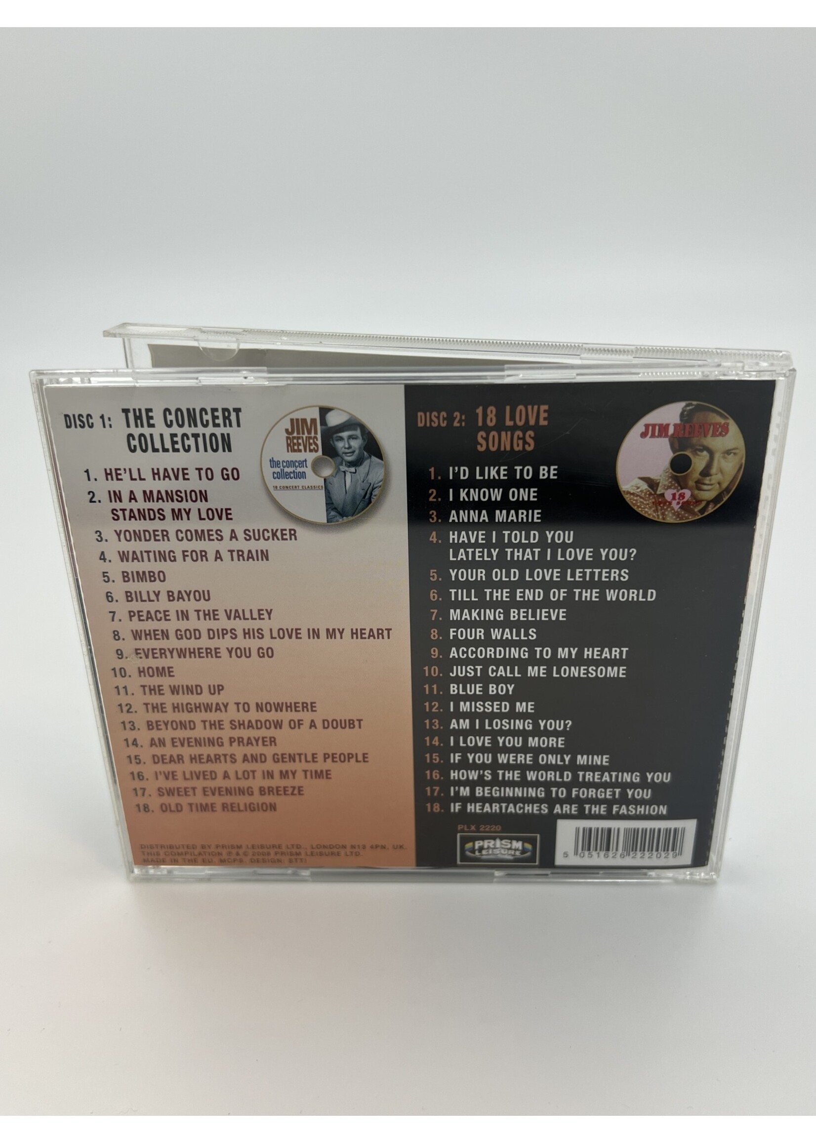 CD Jim Reeves 36 Great Performances CD
