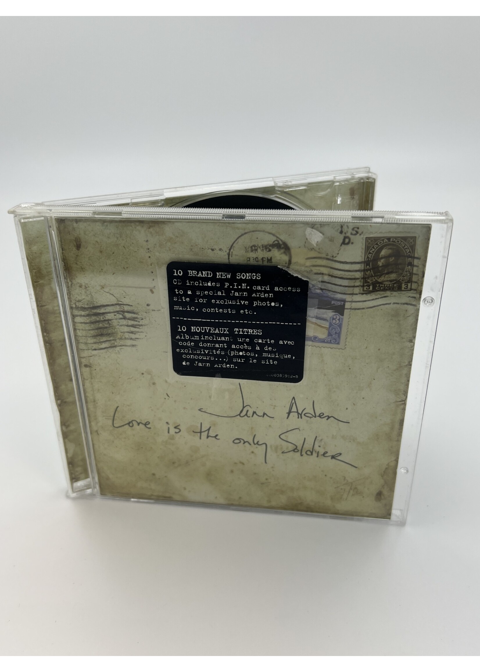 CD Jann Arden Love Is The Only Soldier CD