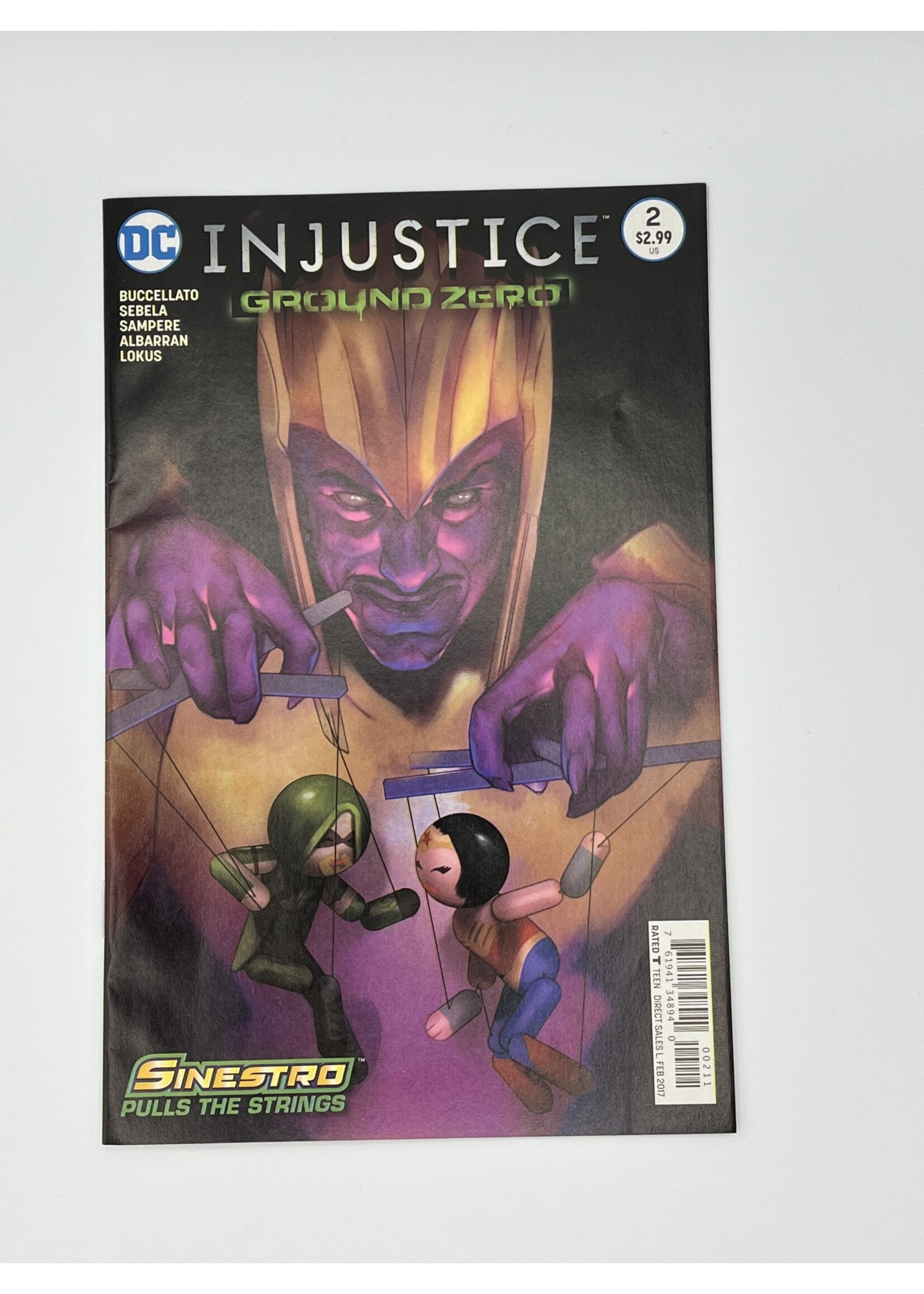 DC INJUSTICE GROUND ZERO #2 DC February 2017