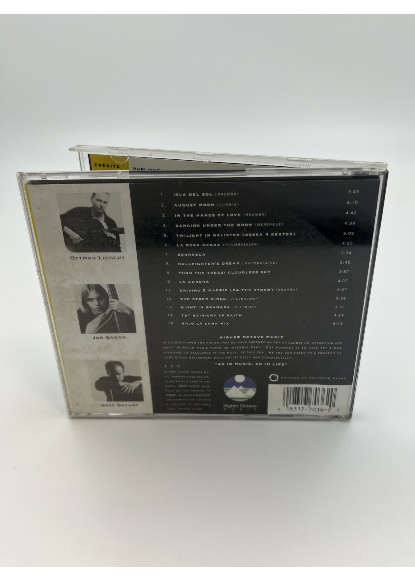 CD Borrasca Ottmar Liebert And Luna Negra CD