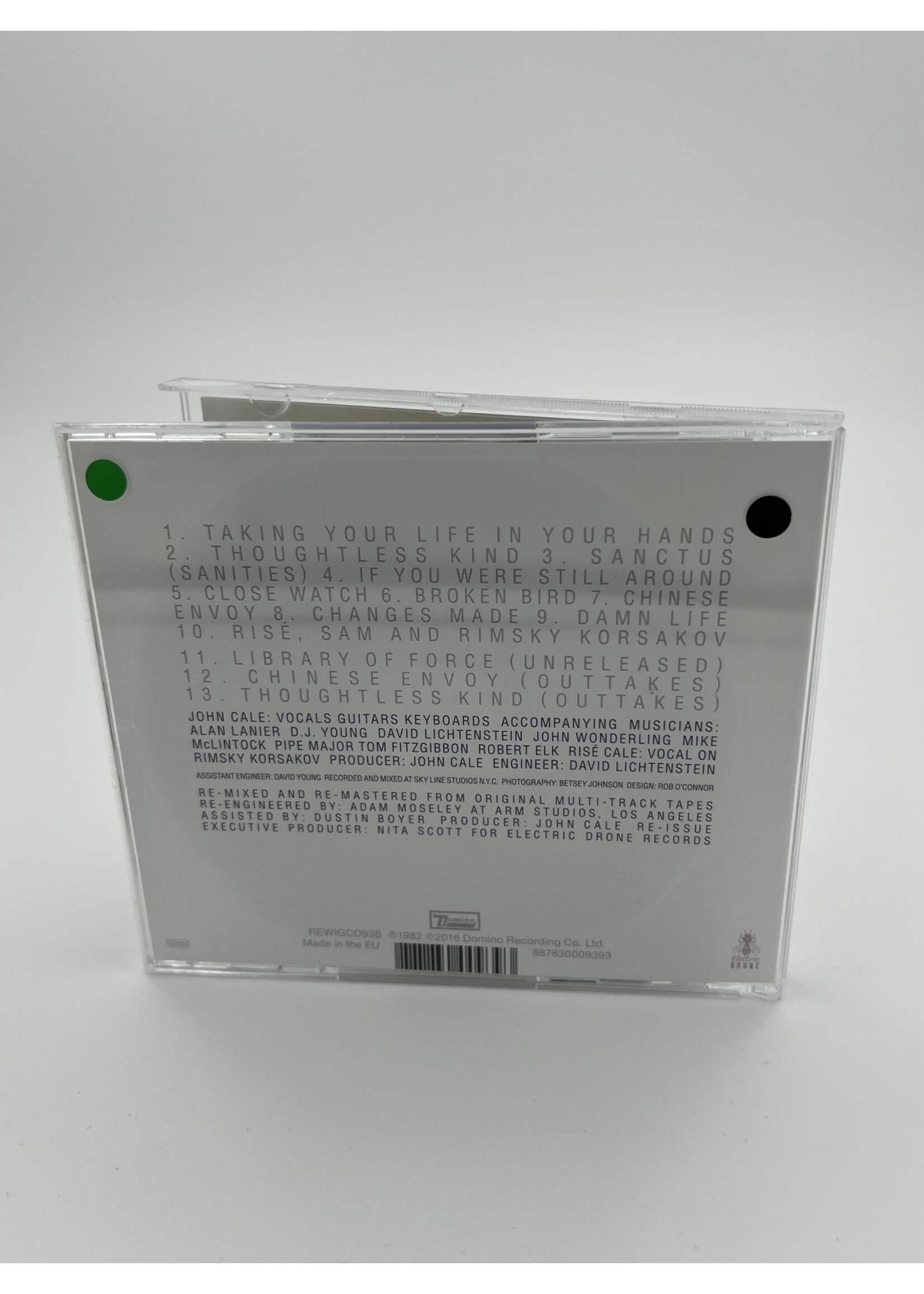 CD John Cale Music For A New Society CD