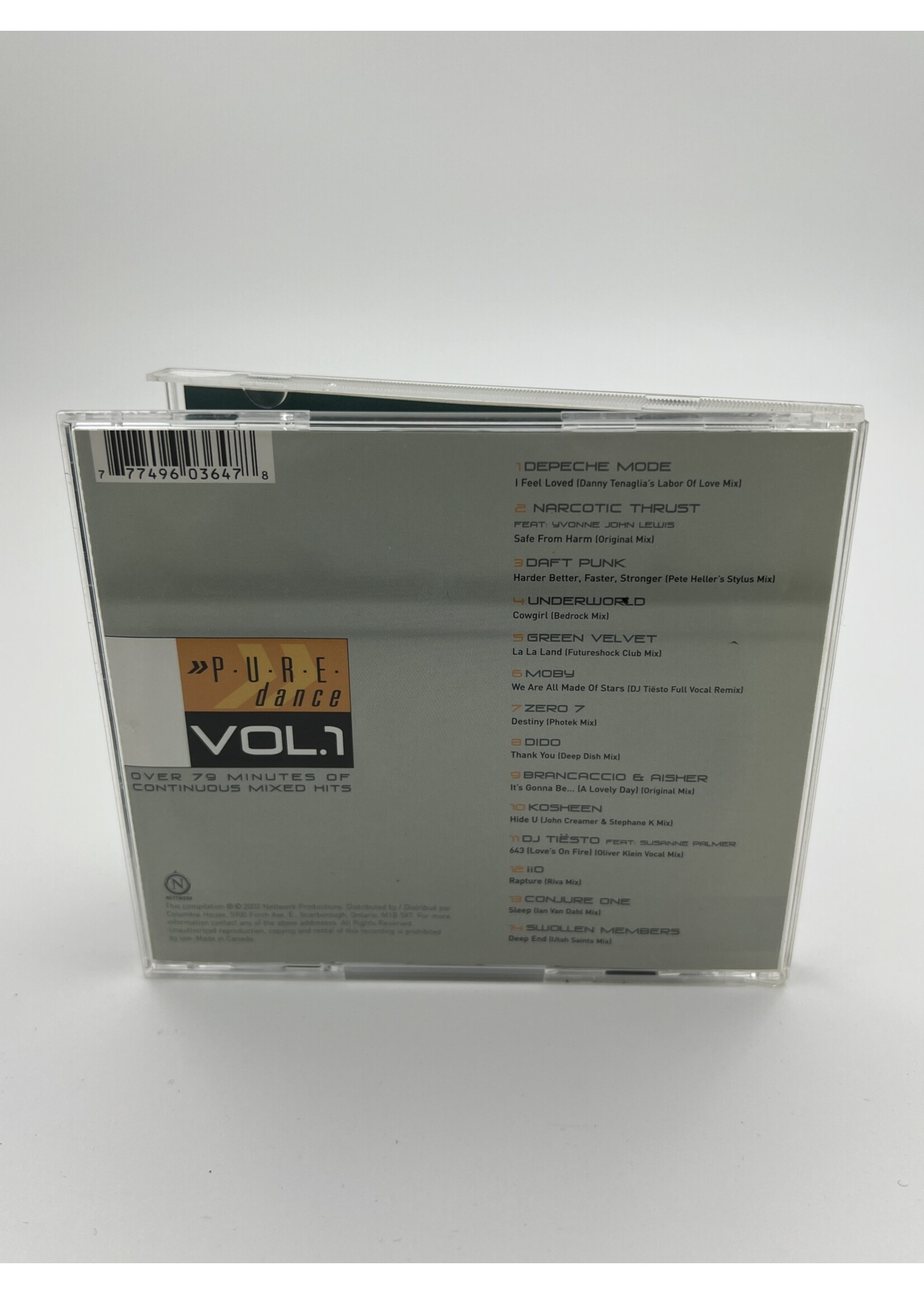 CD Pure Dance Volume 1 CD