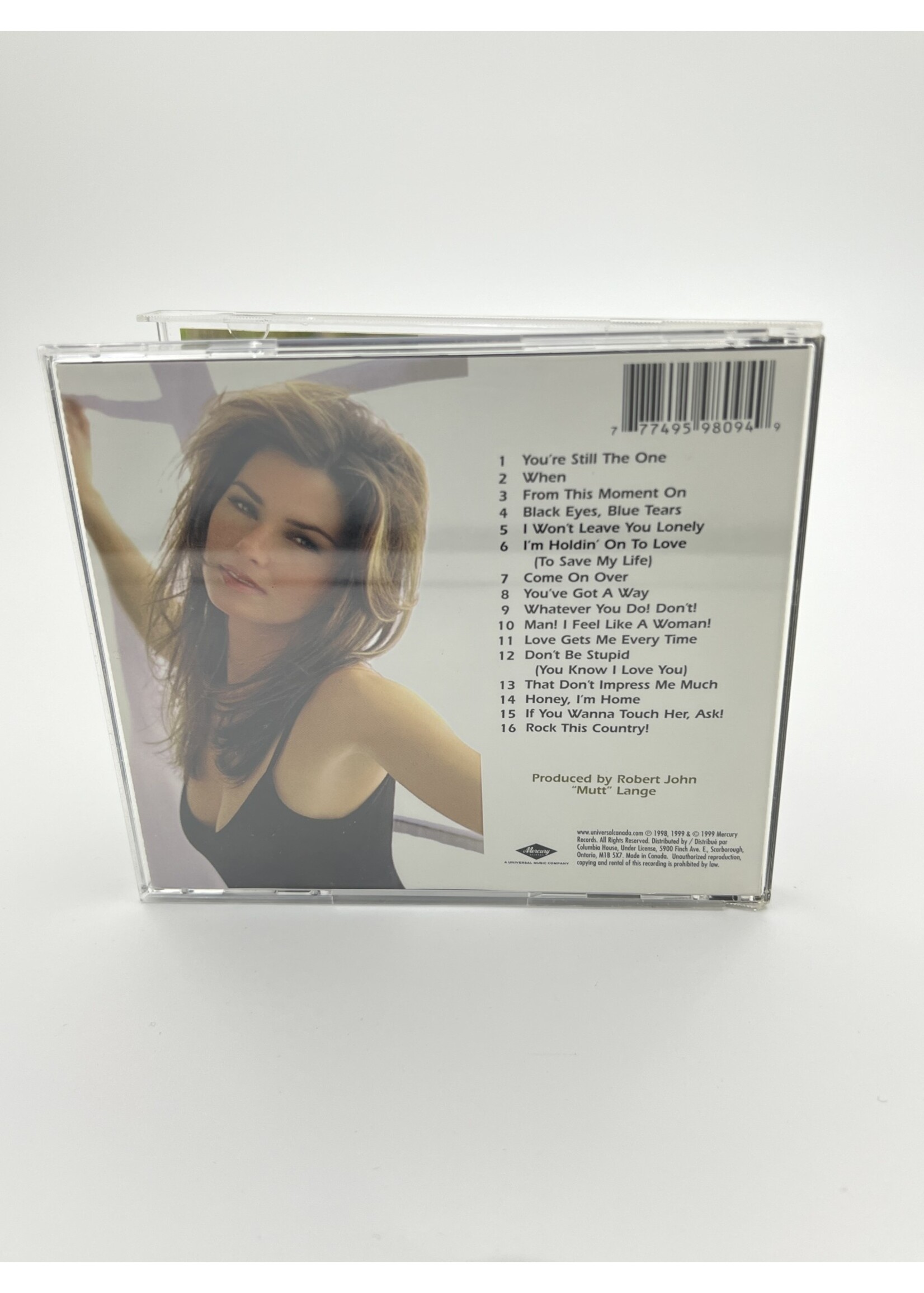 CD Shania Twain Come On Over CD