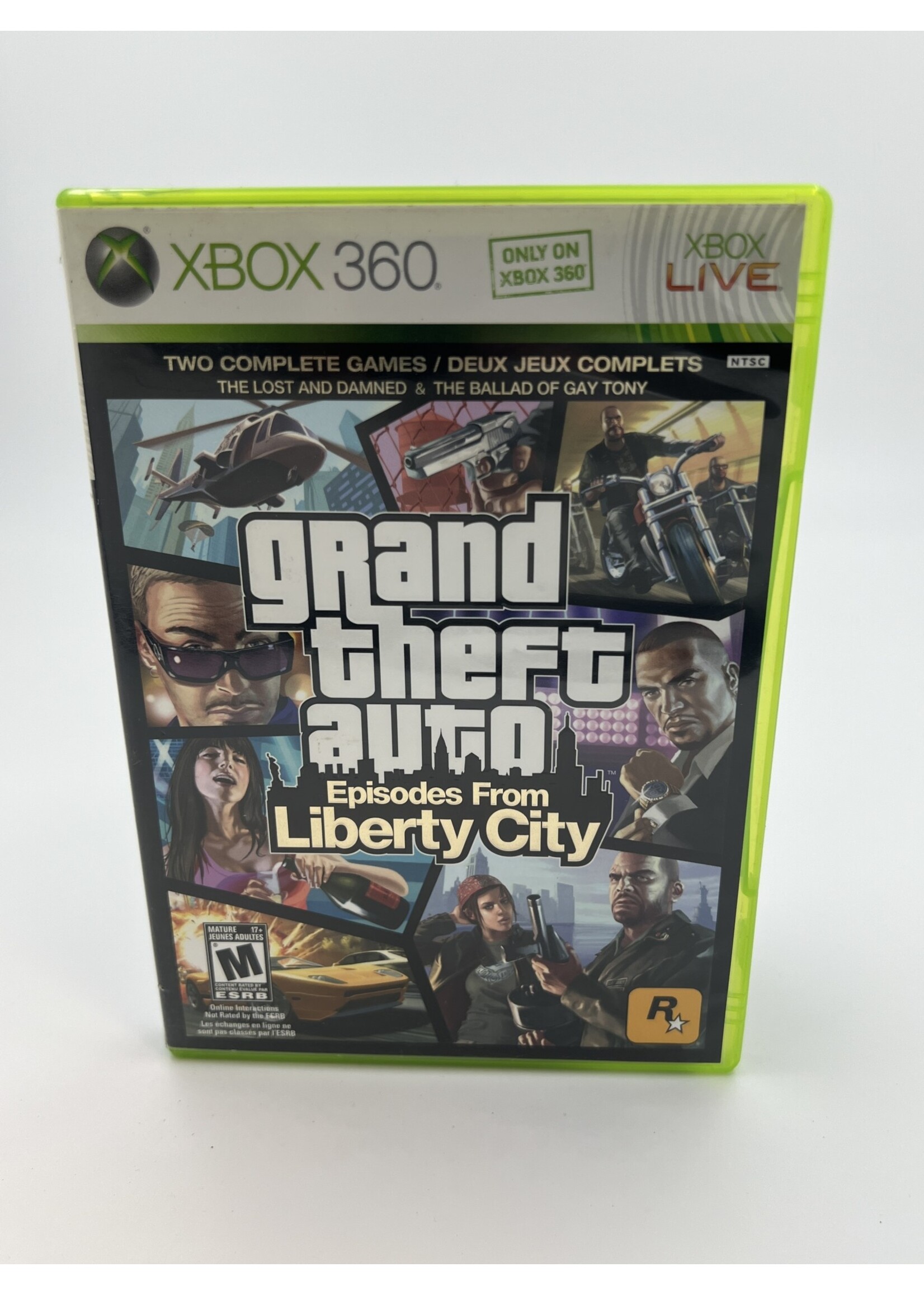 Xbox Grand Theft Auto Episodes From Liberty City Xbox 360