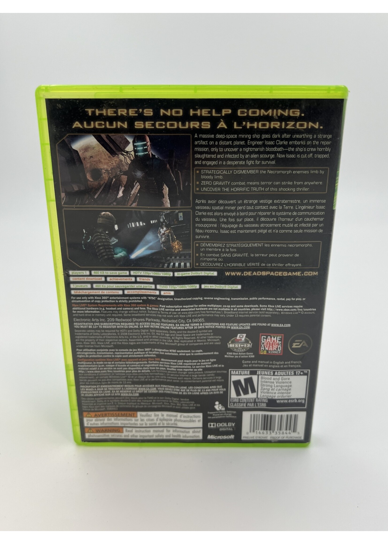 Xbox Dead Space Xbox 360