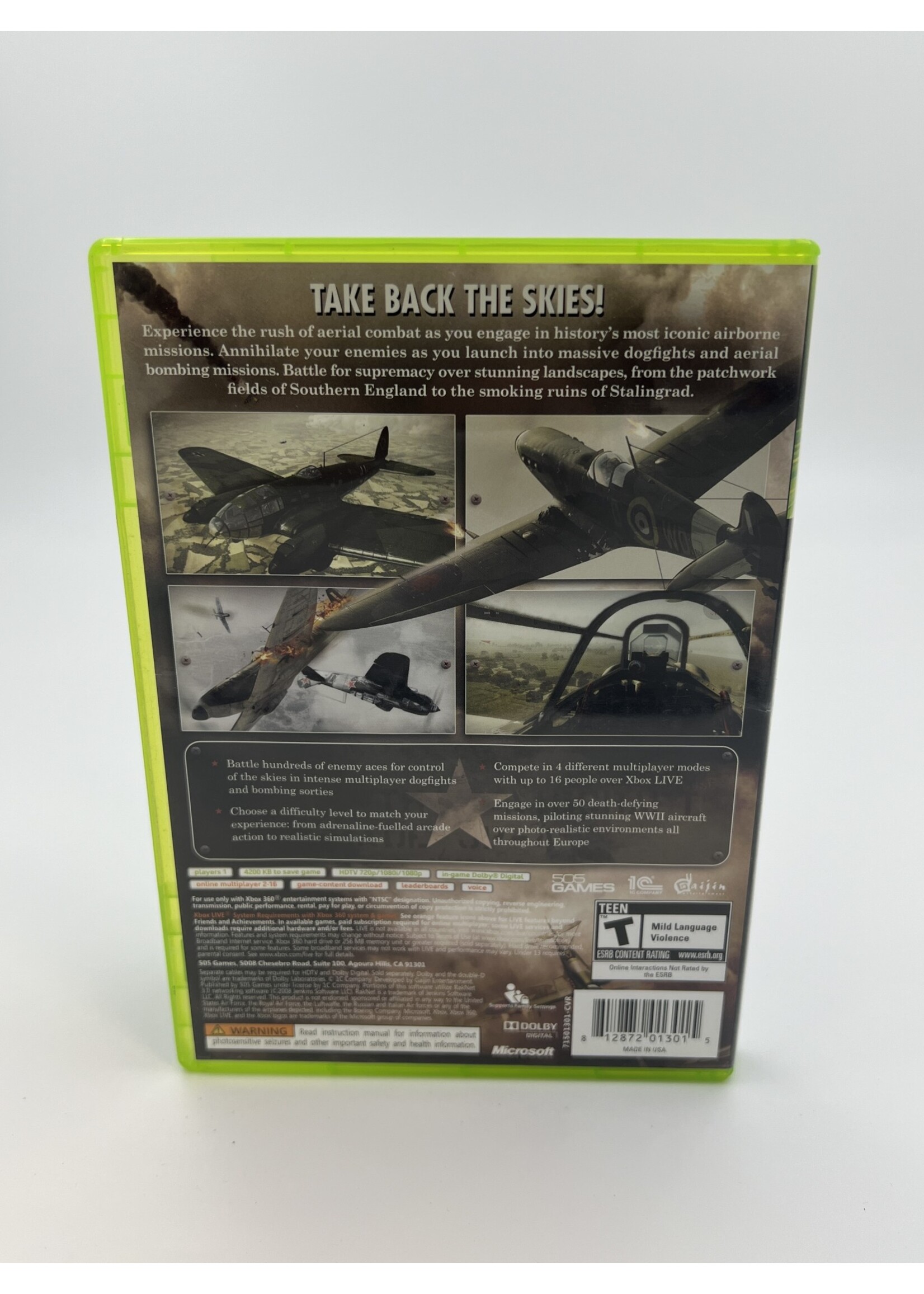 Xbox   Il 2 Sturmovik Birds Of Prey Xbox 360