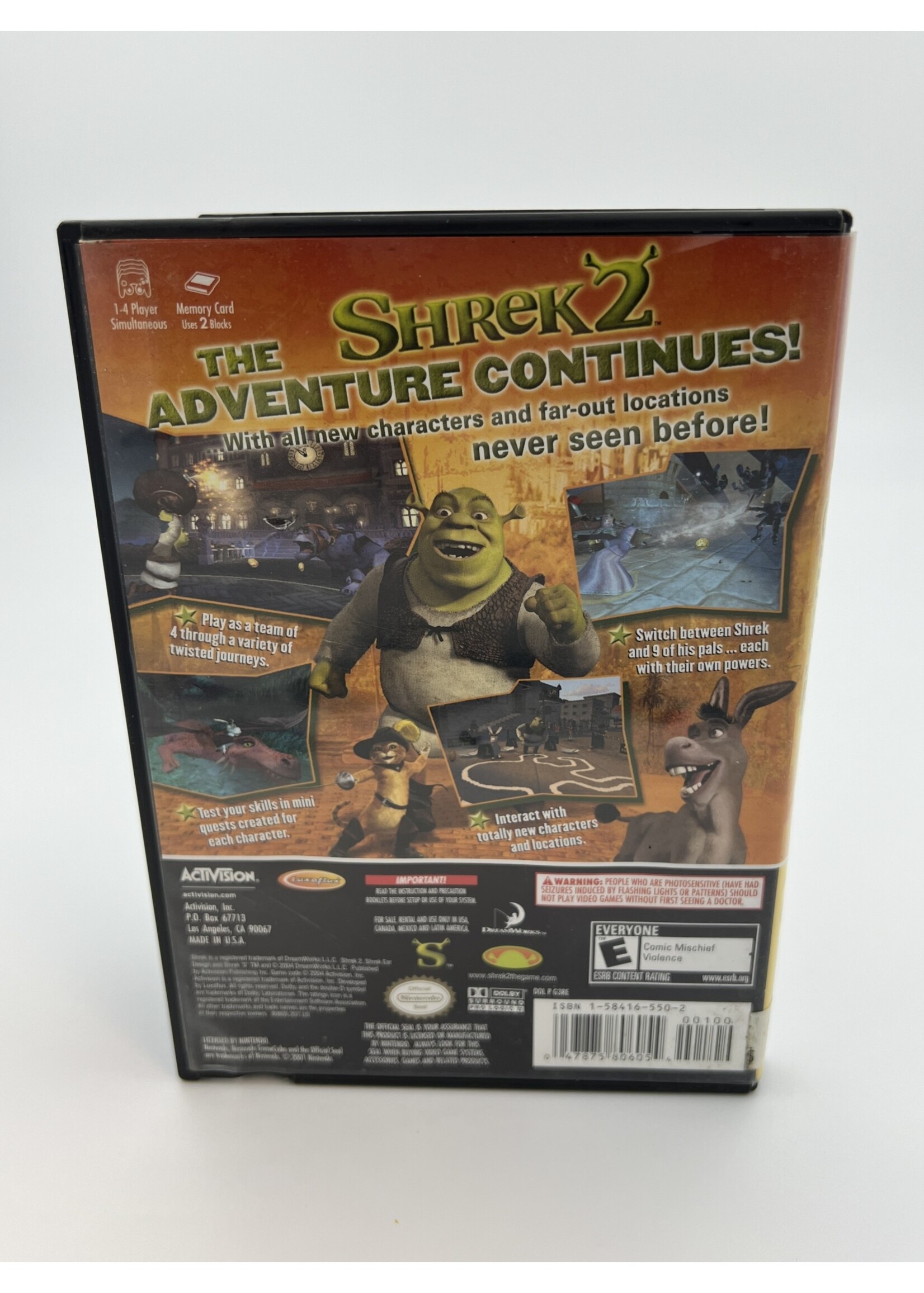Nintendo   Shrek 2 Players Choice Gamecube
