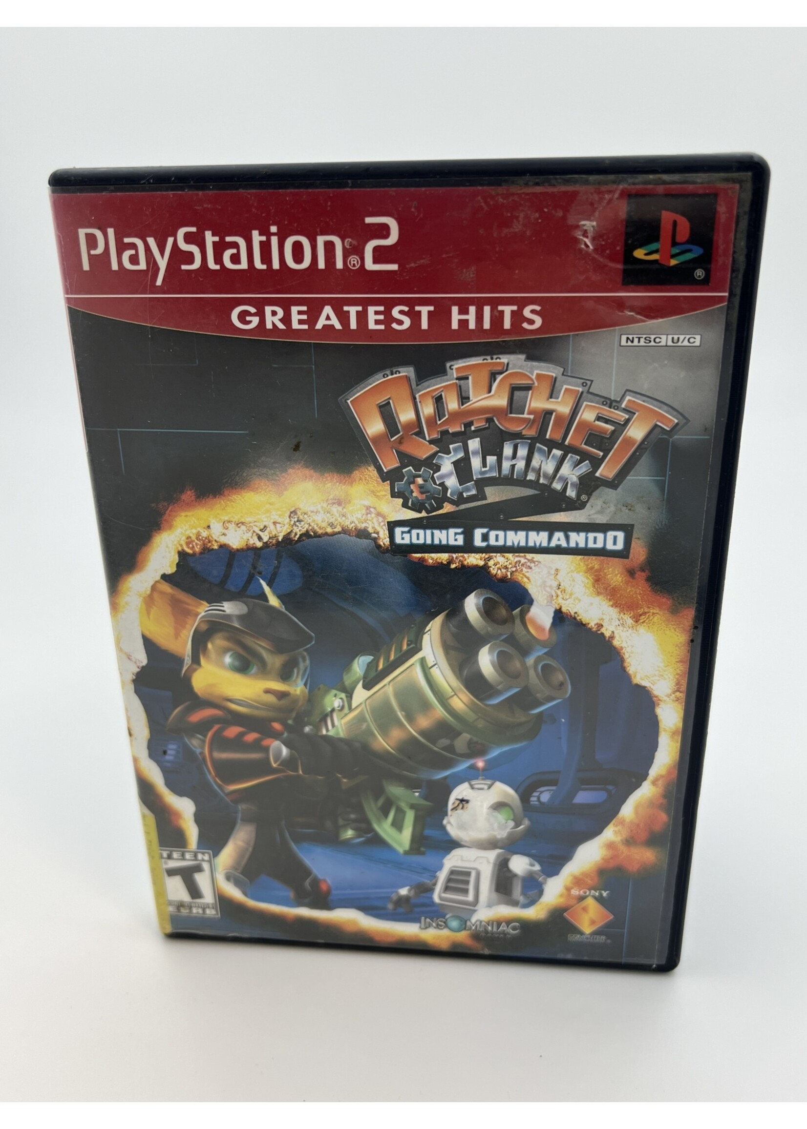 Sony Ratchet And Clank Going Commando Greatest Hits PS2