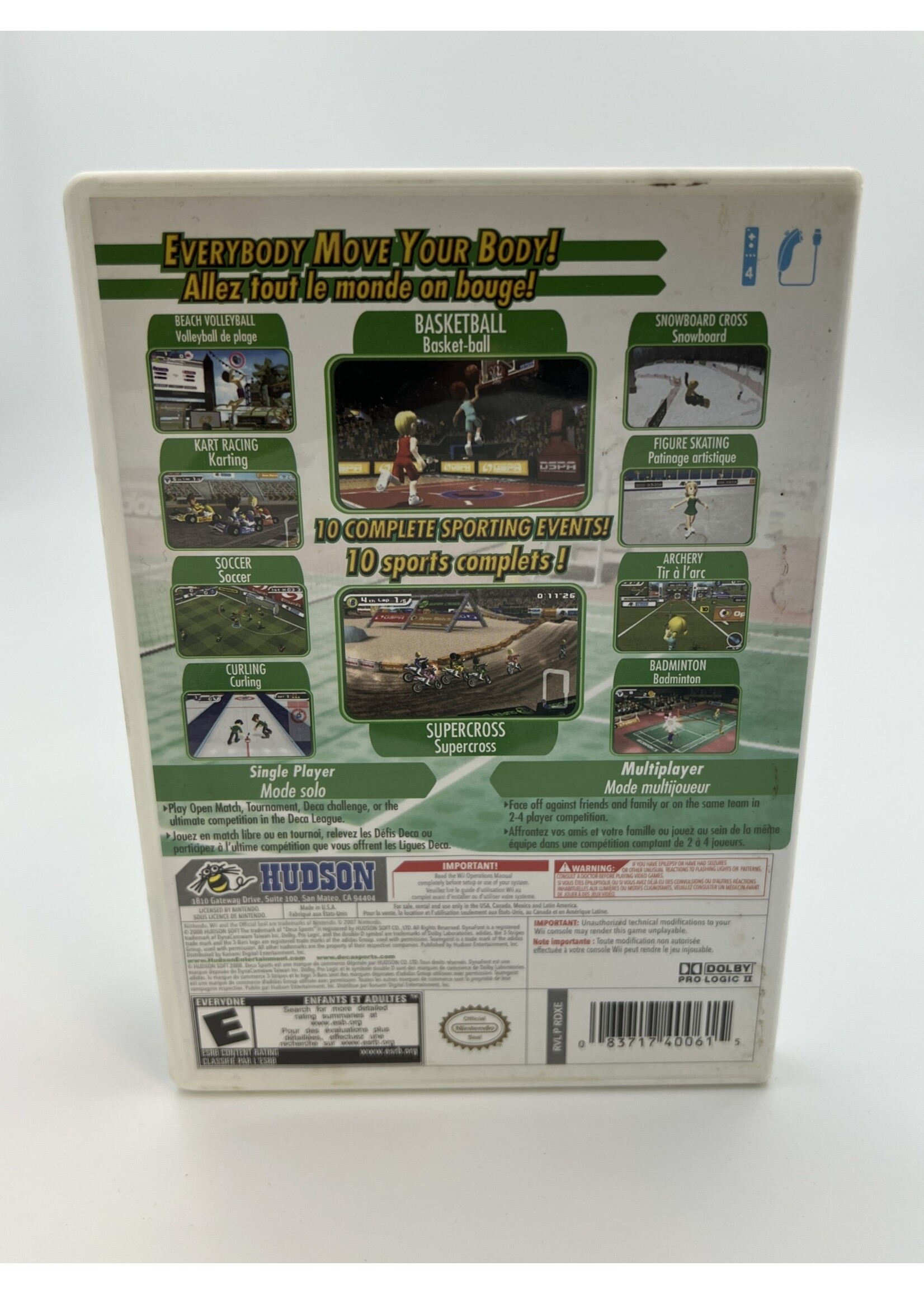 Nintendo Deca Sports WII
