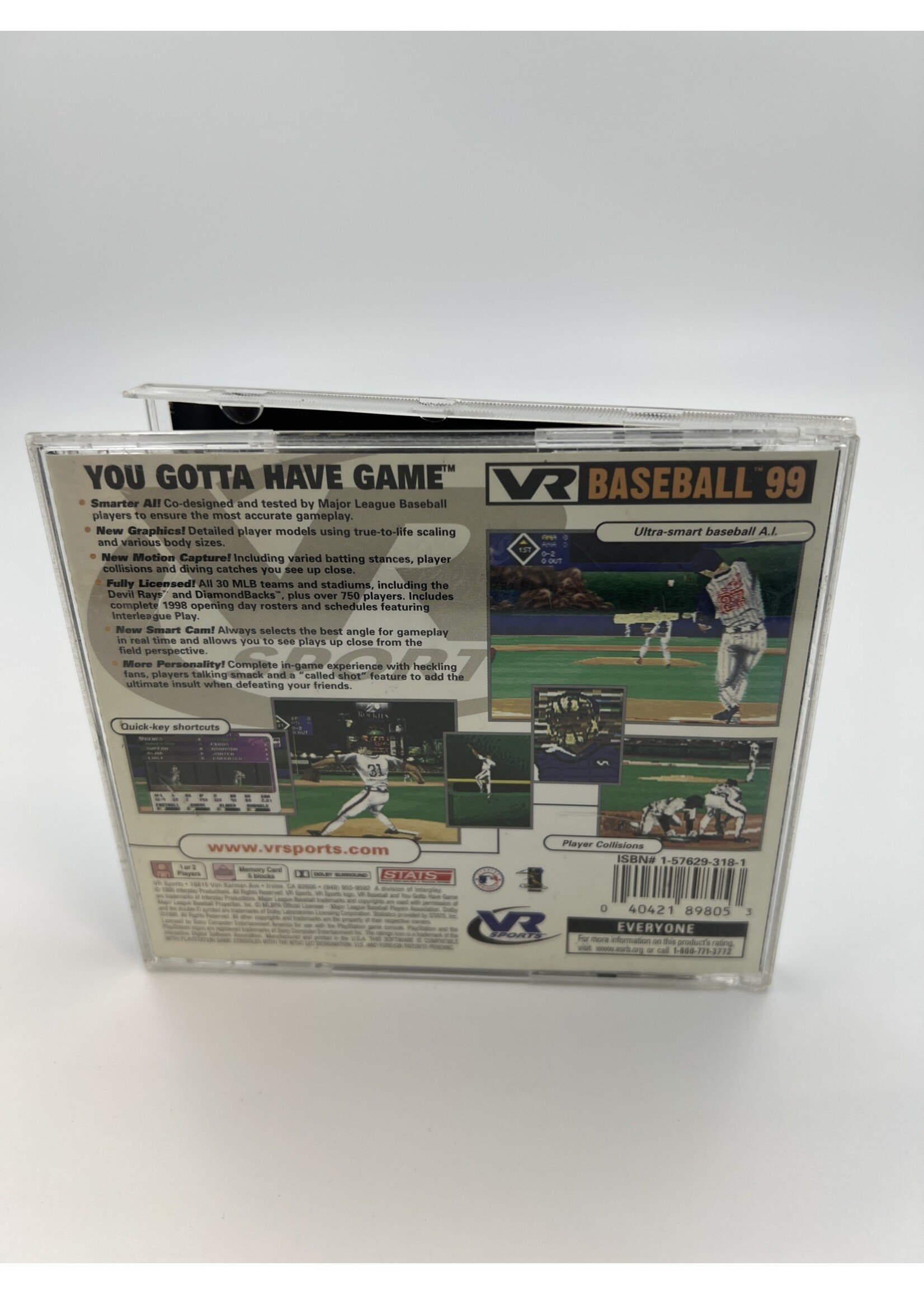 Sony   Vr Baseball 99 Ps