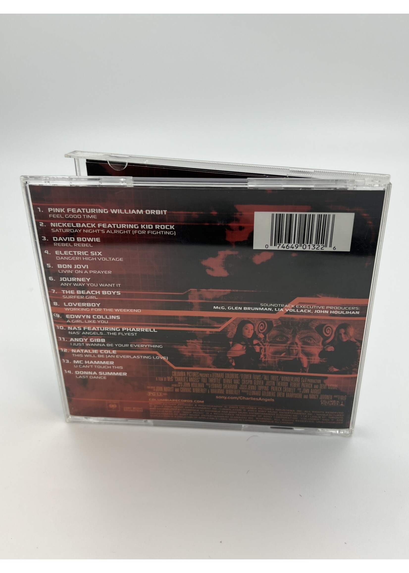 CD   Charlies Angels Full Throttle Motion PIcture Soundtrack CD