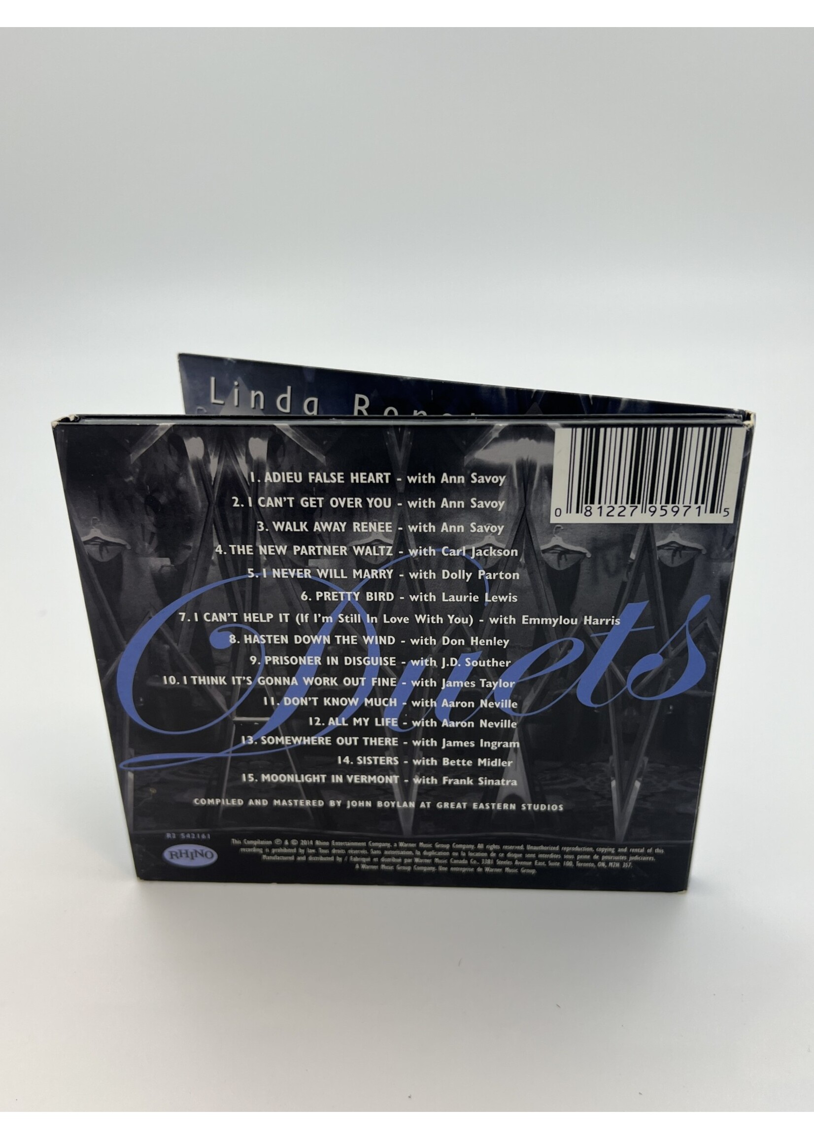 CD Linda Ronstadt Duets CD