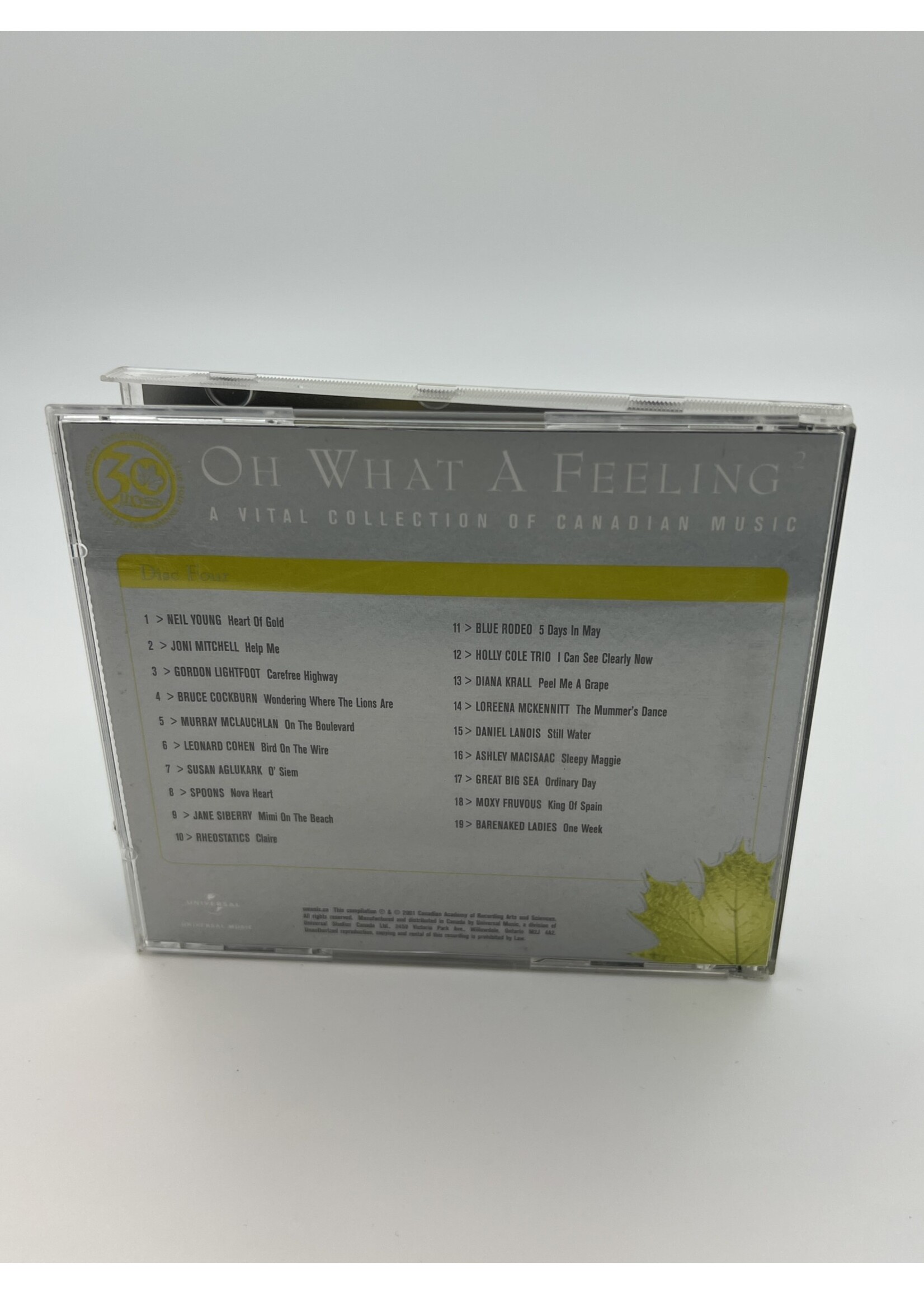 CD   Oh What A Feeling 2 Disc 4 Various Artist CD