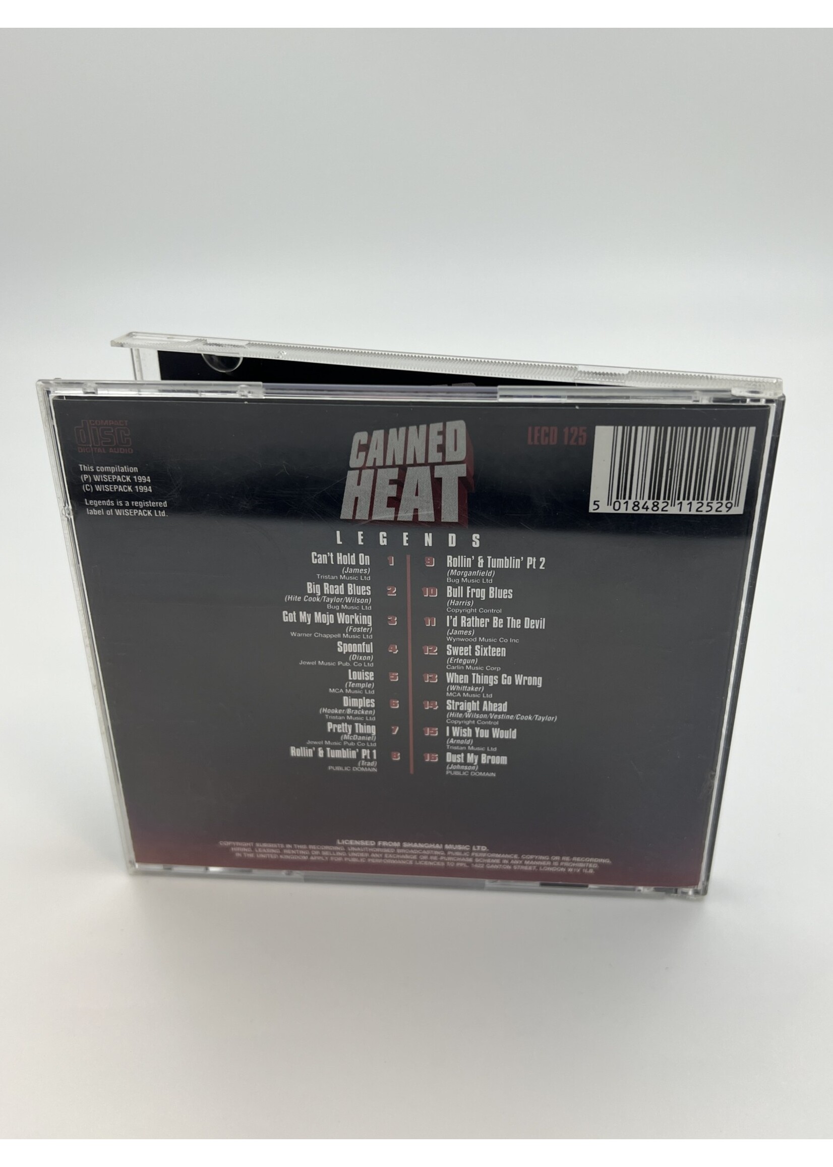 CD   Canned Heat Legends CD