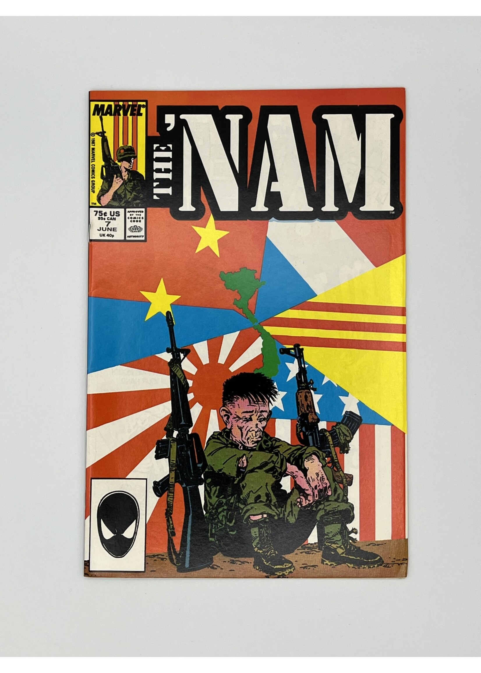 Marvel   THE NAM #7 Marvel June 1987