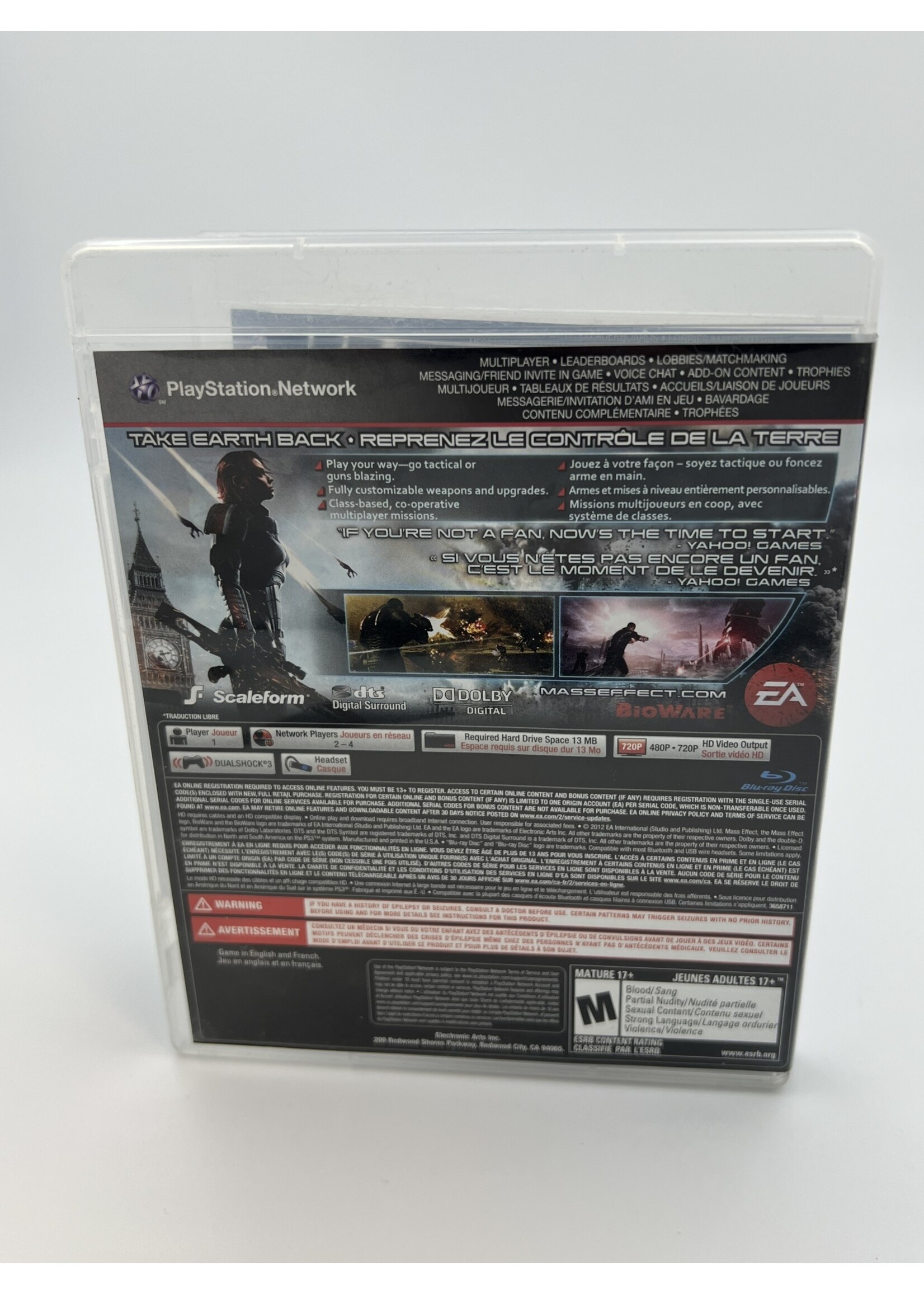 Sony Mass Effect 3 PS3