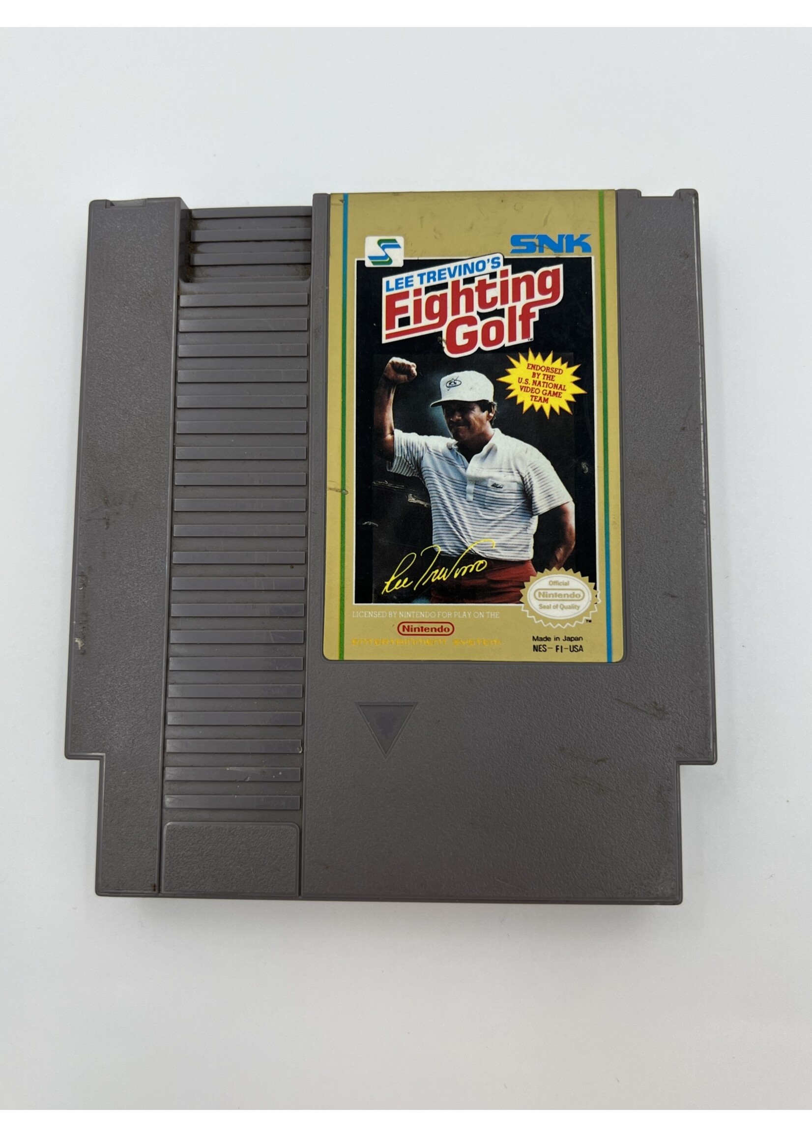 Nintendo   Lee Trevinos Fighting Golf NES