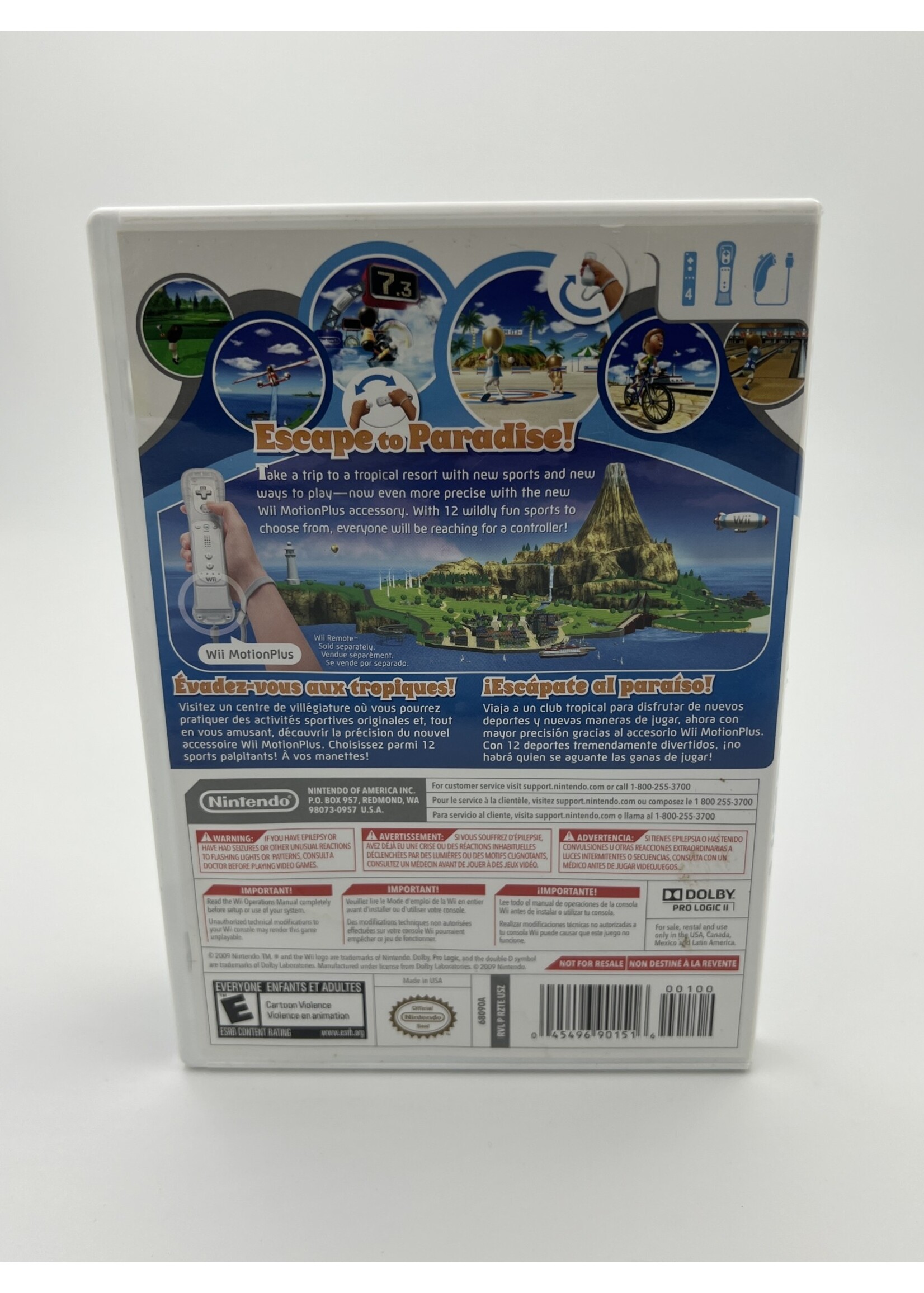 Nintendo Wii Sports Resort Wii