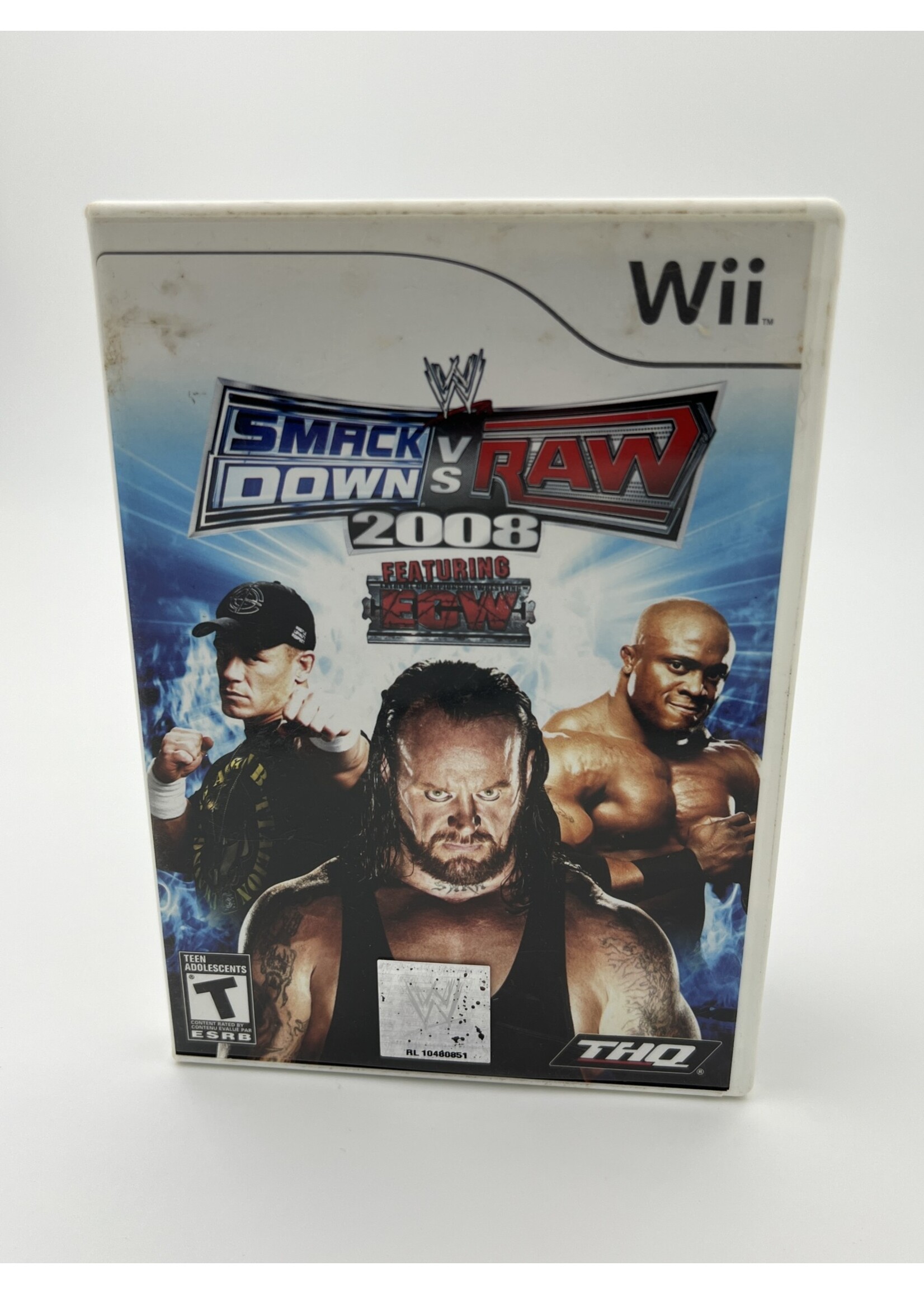 Nintendo   Smackdown VS Raw 2008 Featuring ECW Wii