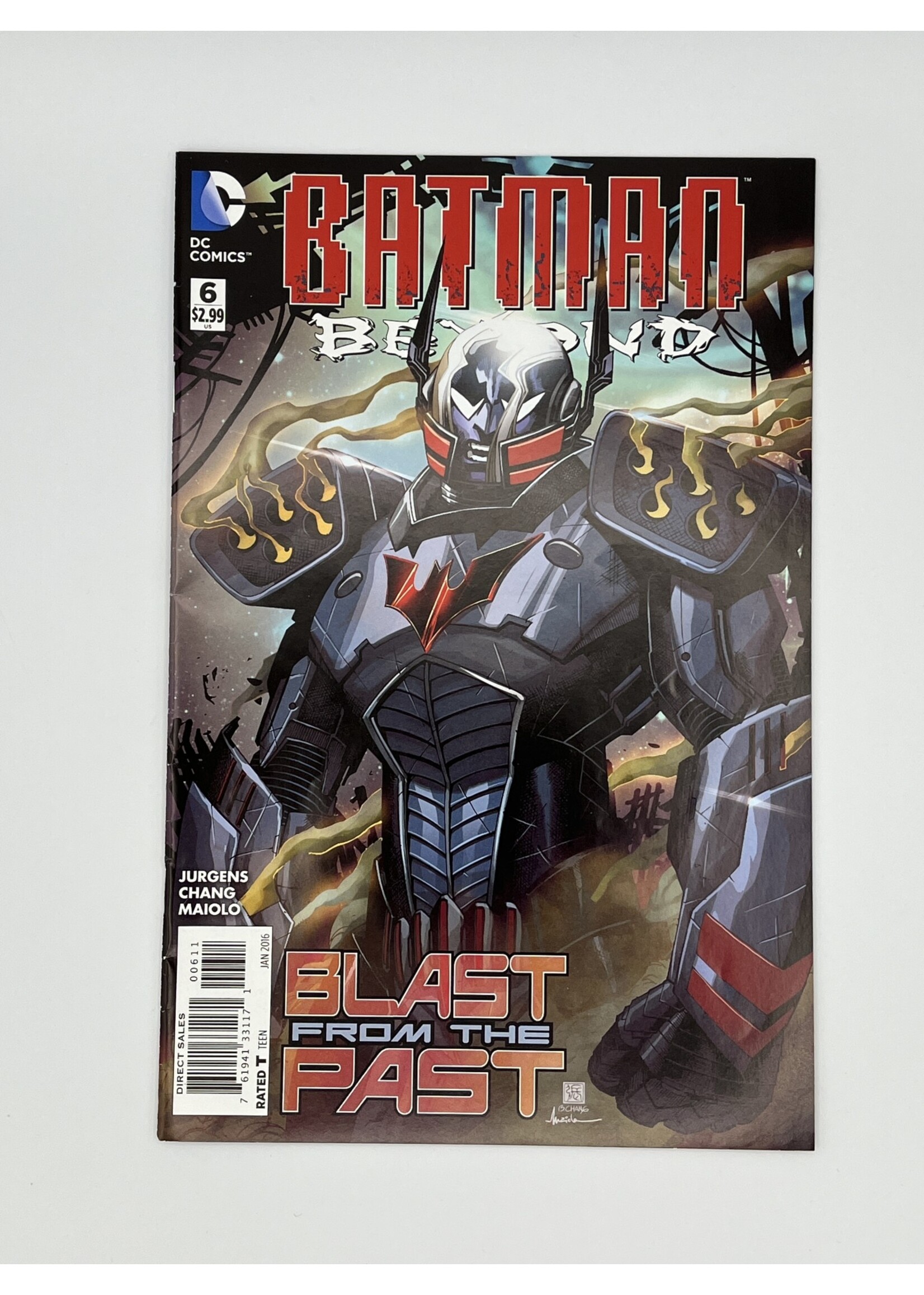 DC   BATMAN BEYOND #6 DC January 2016