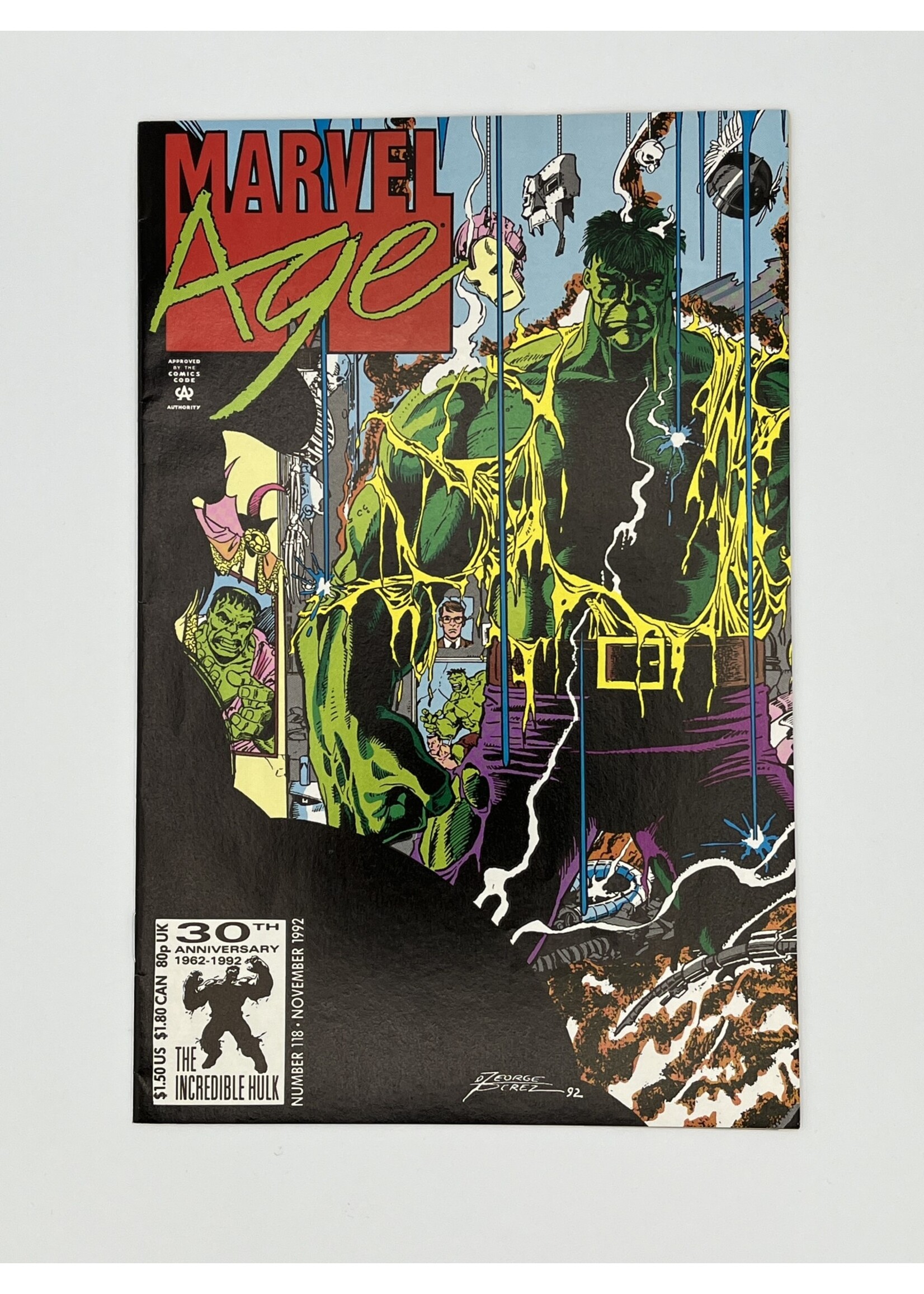 Marvel   MARVEL AGE #118 Marvel November 1992