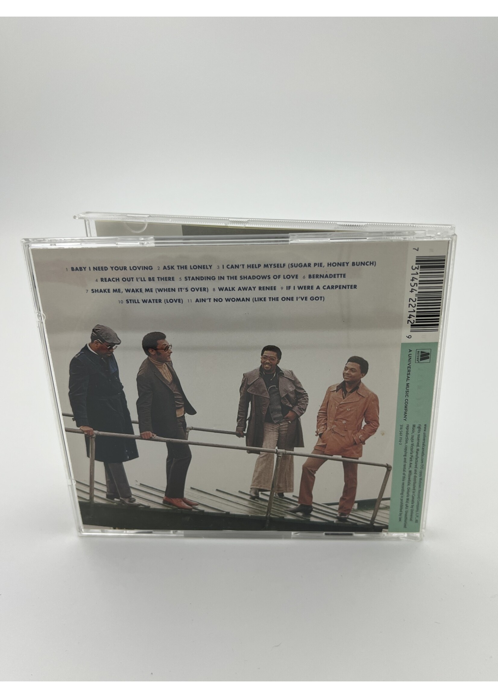 CD   The Best Of The Four Tops The Millennium Collection CD