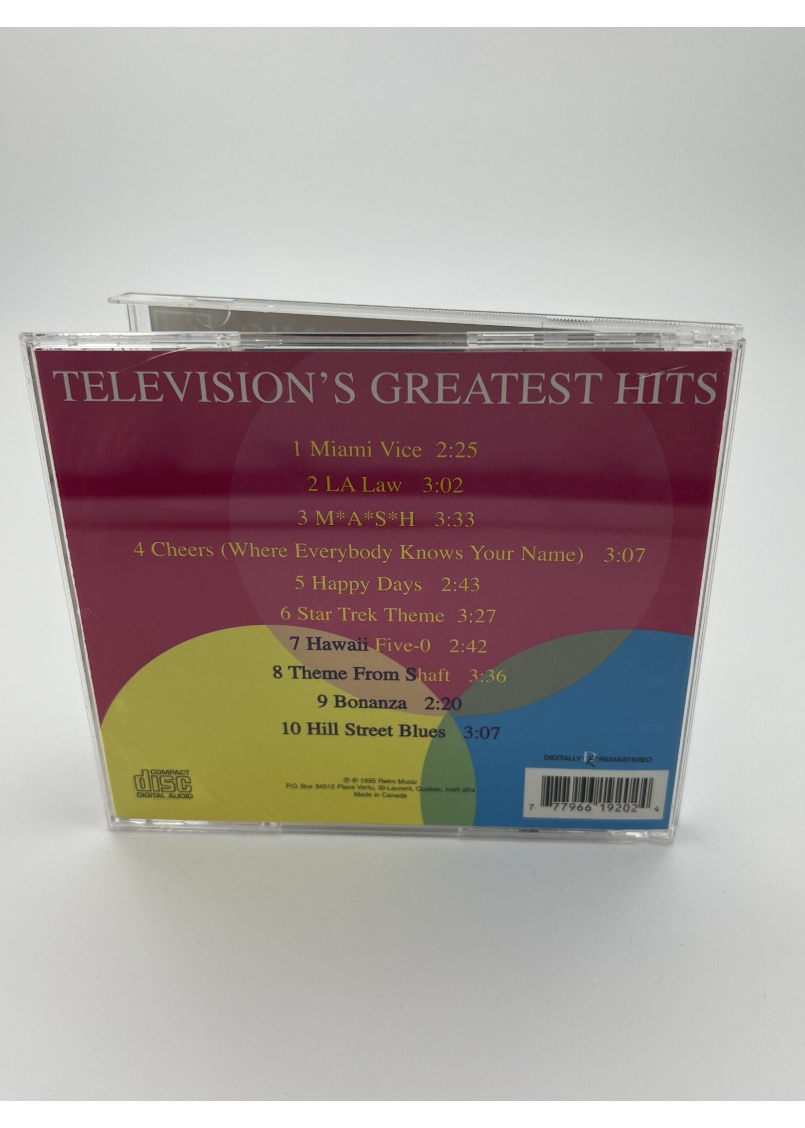 CD   Televisions Greatest Hits The Golden State Orchestra And Singers CD
