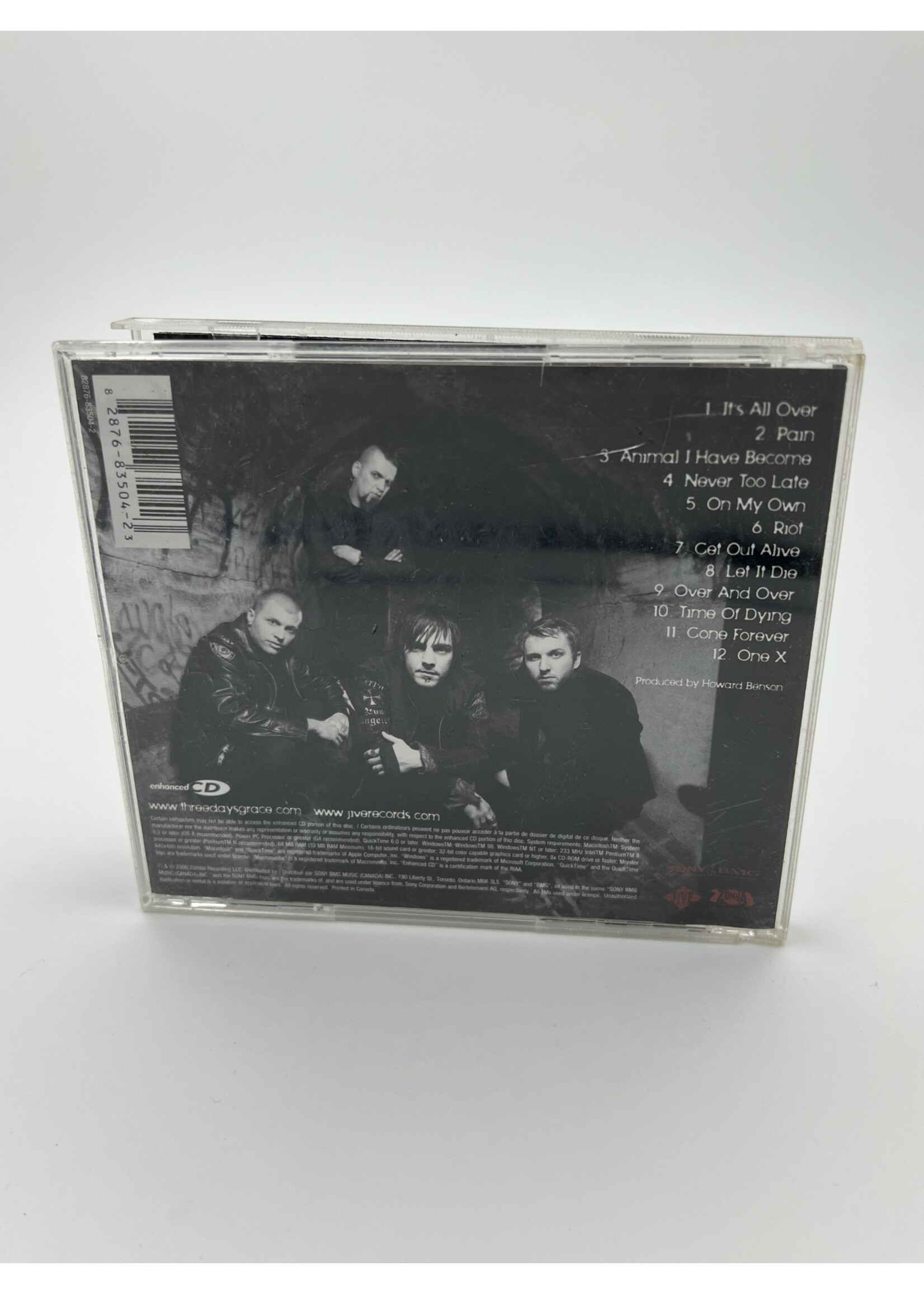 CD Three Days Grace One X CD