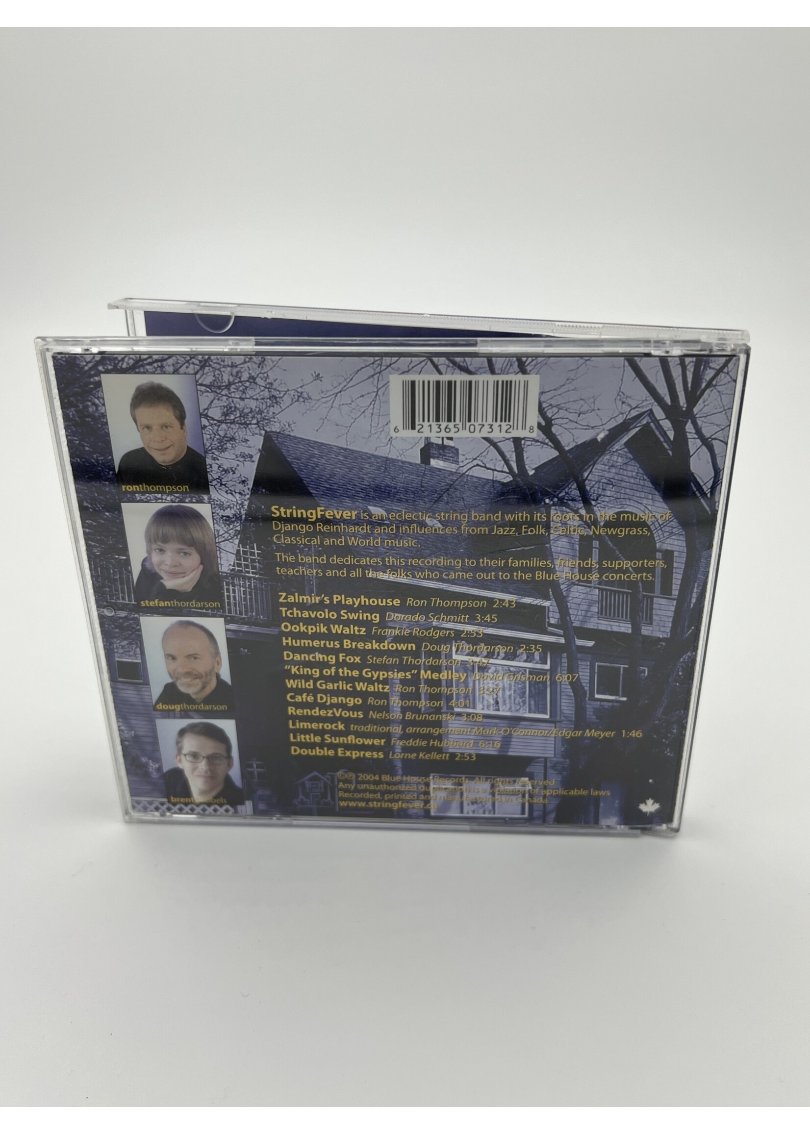 CD   String Fever Blue House Sessions CD