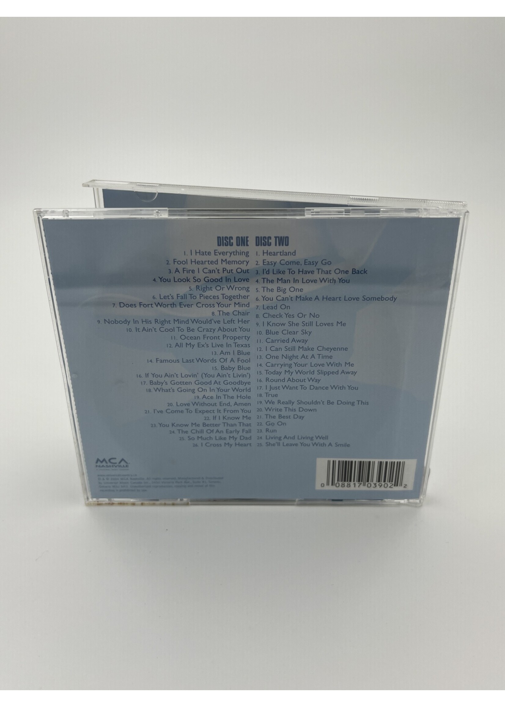 CD   George Strait 50 Number Ones 2 CD